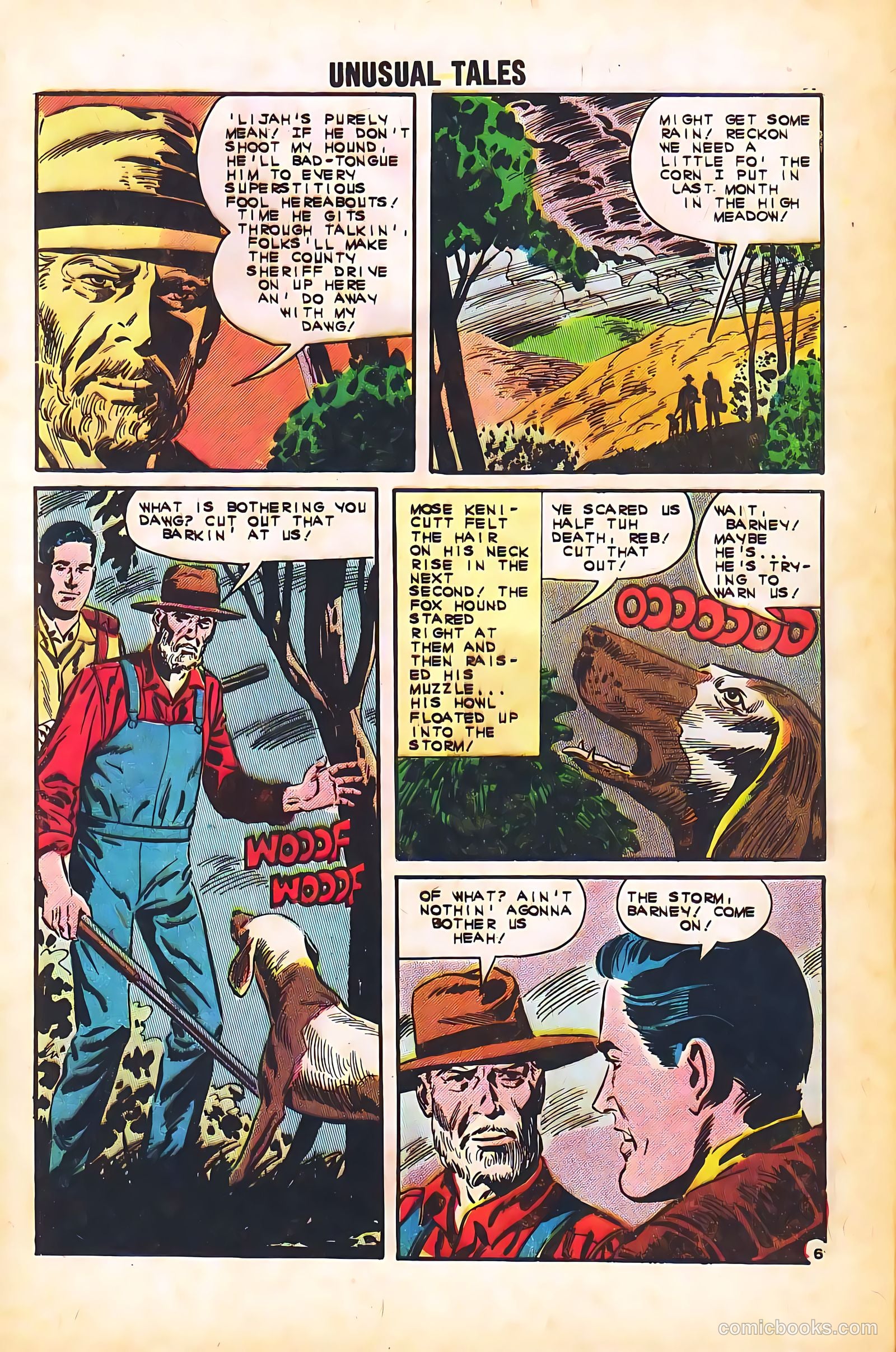 Unusual Tales #36 (1962) — page 28 of 36