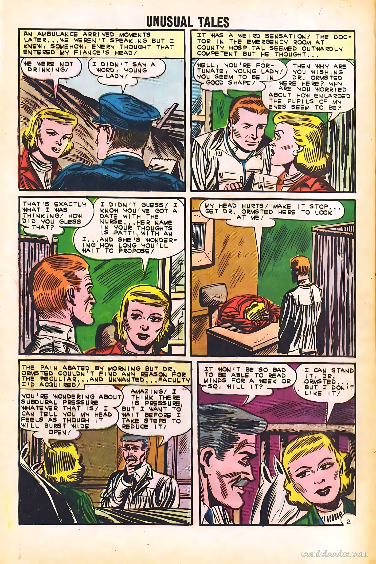 Unusual Tales #37 (1963) — page 4 of 36