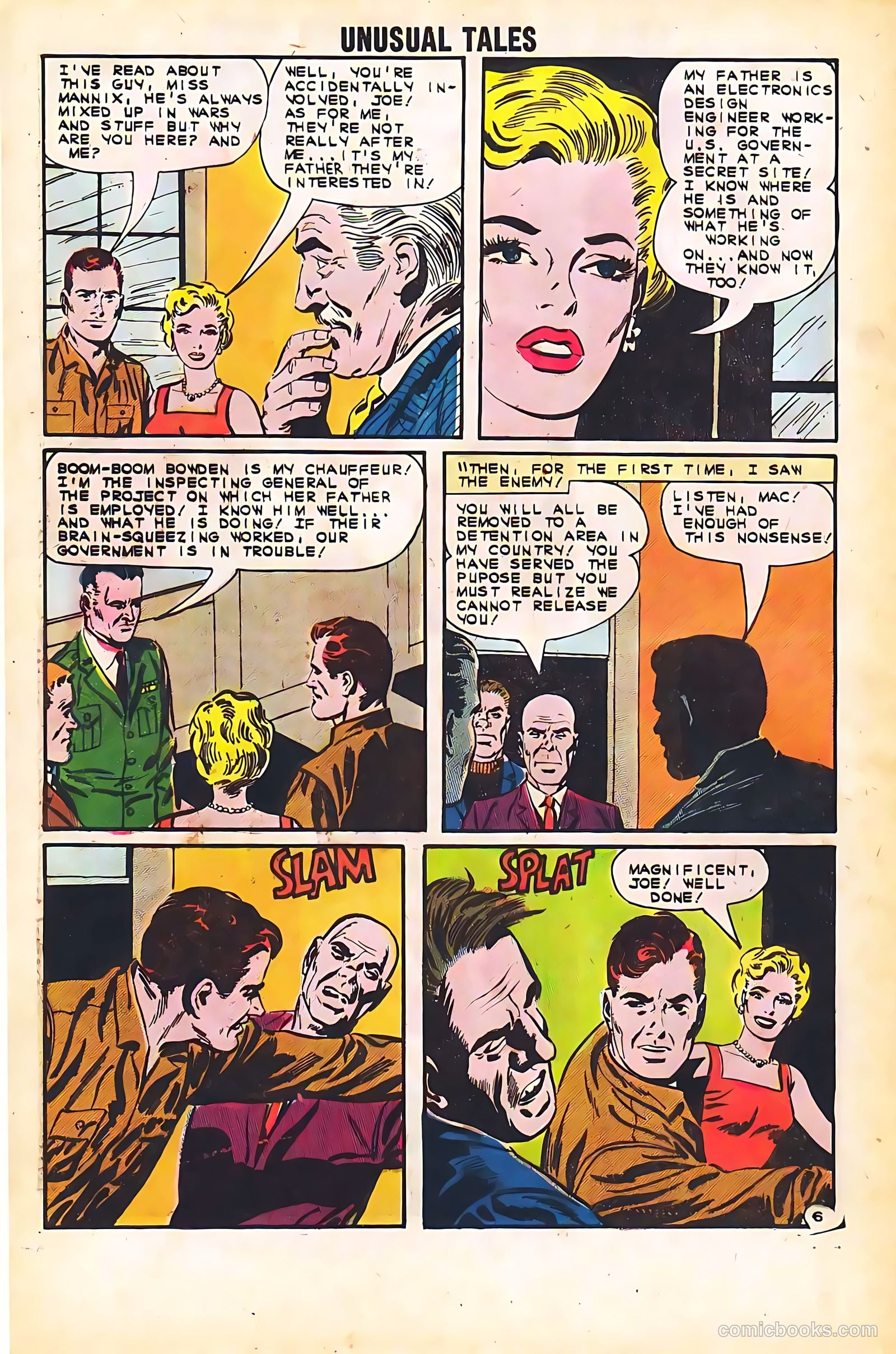 Unusual Tales #37 (1963) — page 28 of 36