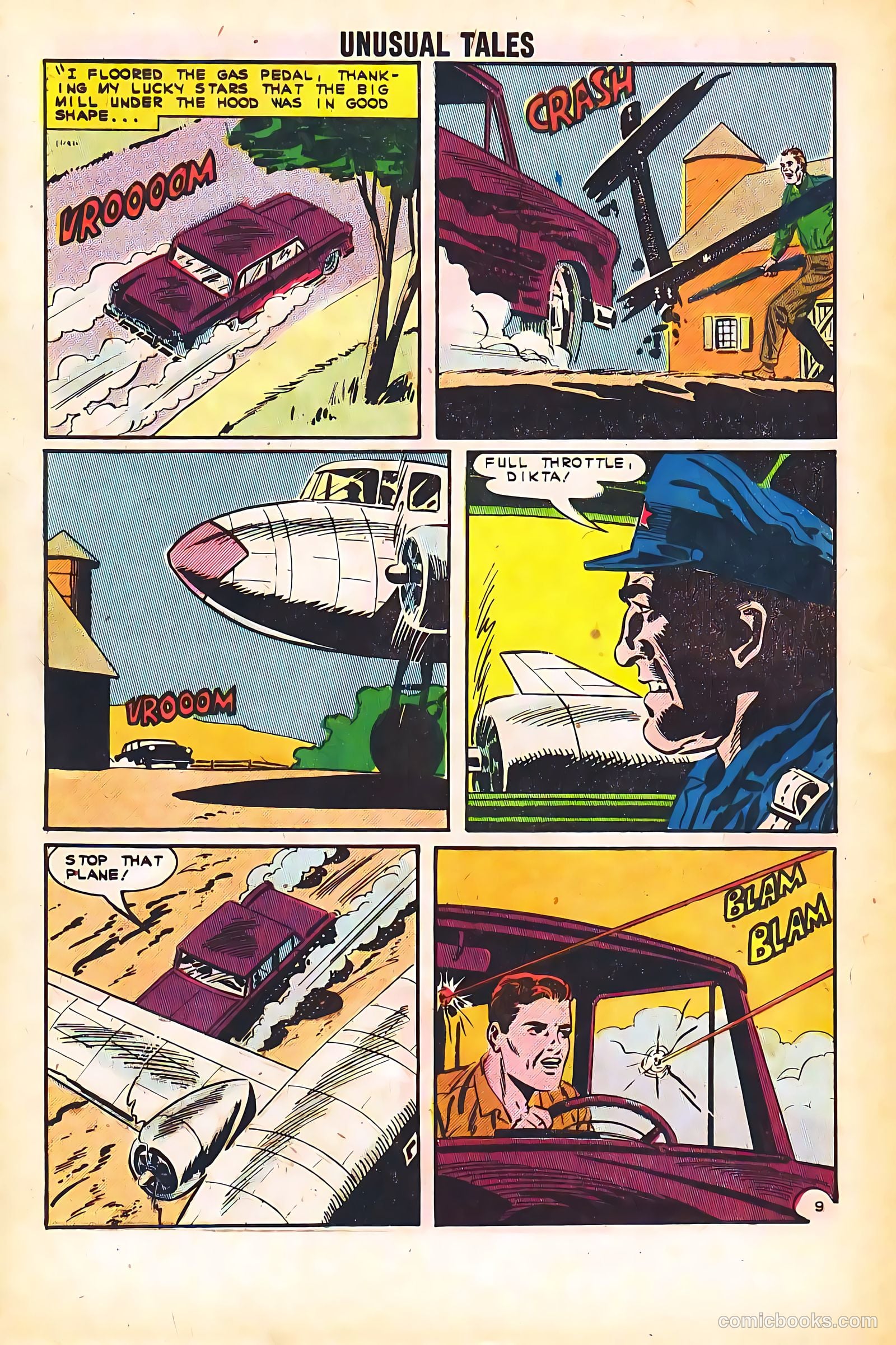 Unusual Tales #37 (1963) — page 32 of 36