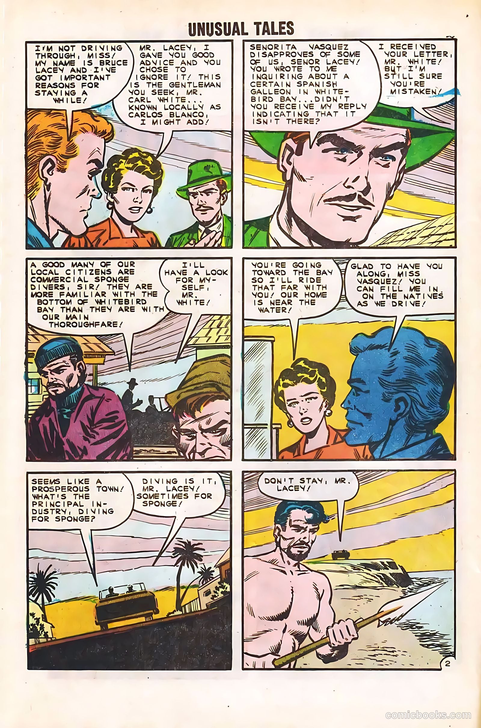 Unusual Tales #38 (1963) — page 4 of 36
