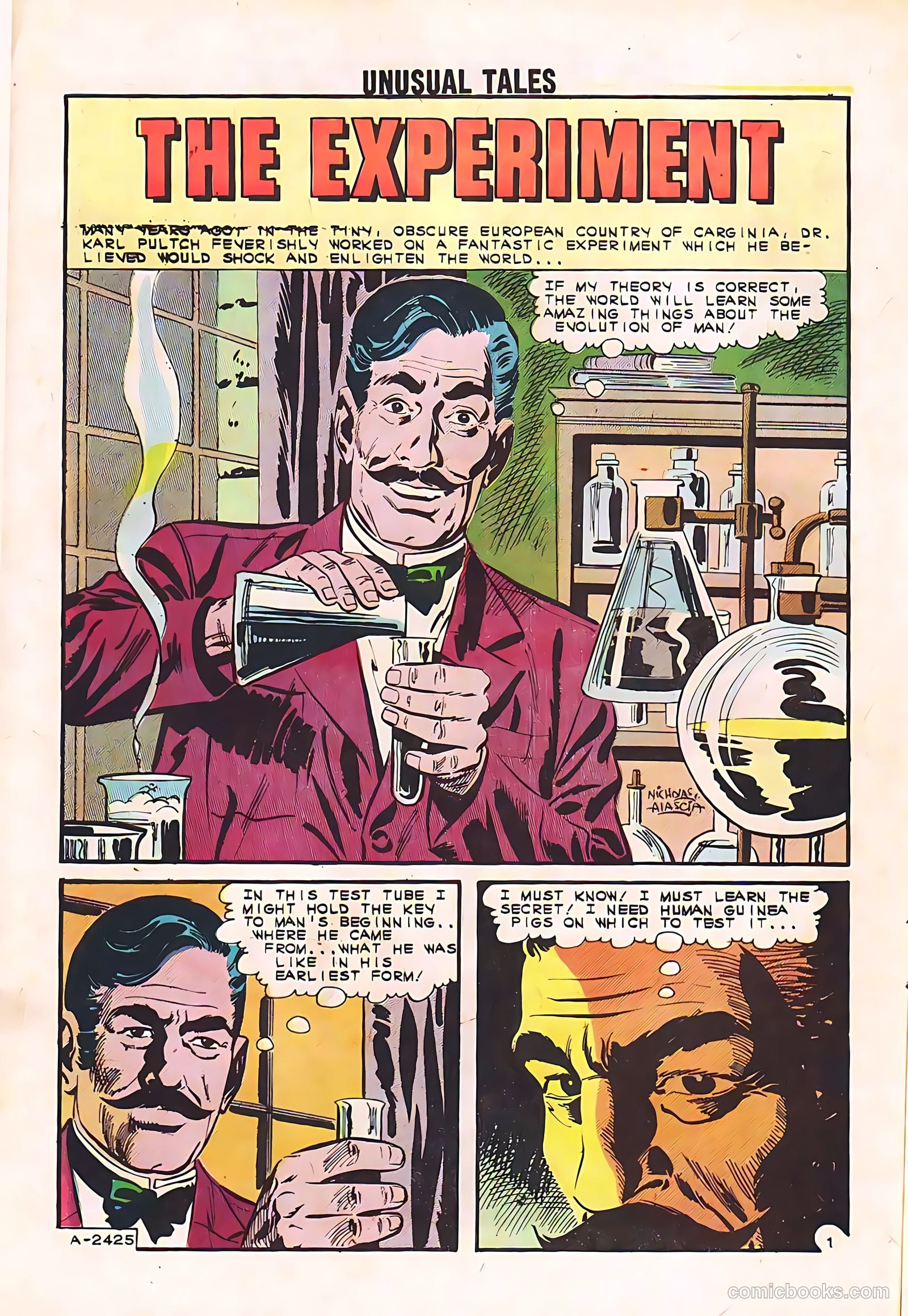 Unusual Tales #39 (1985) — page 10 of 36
