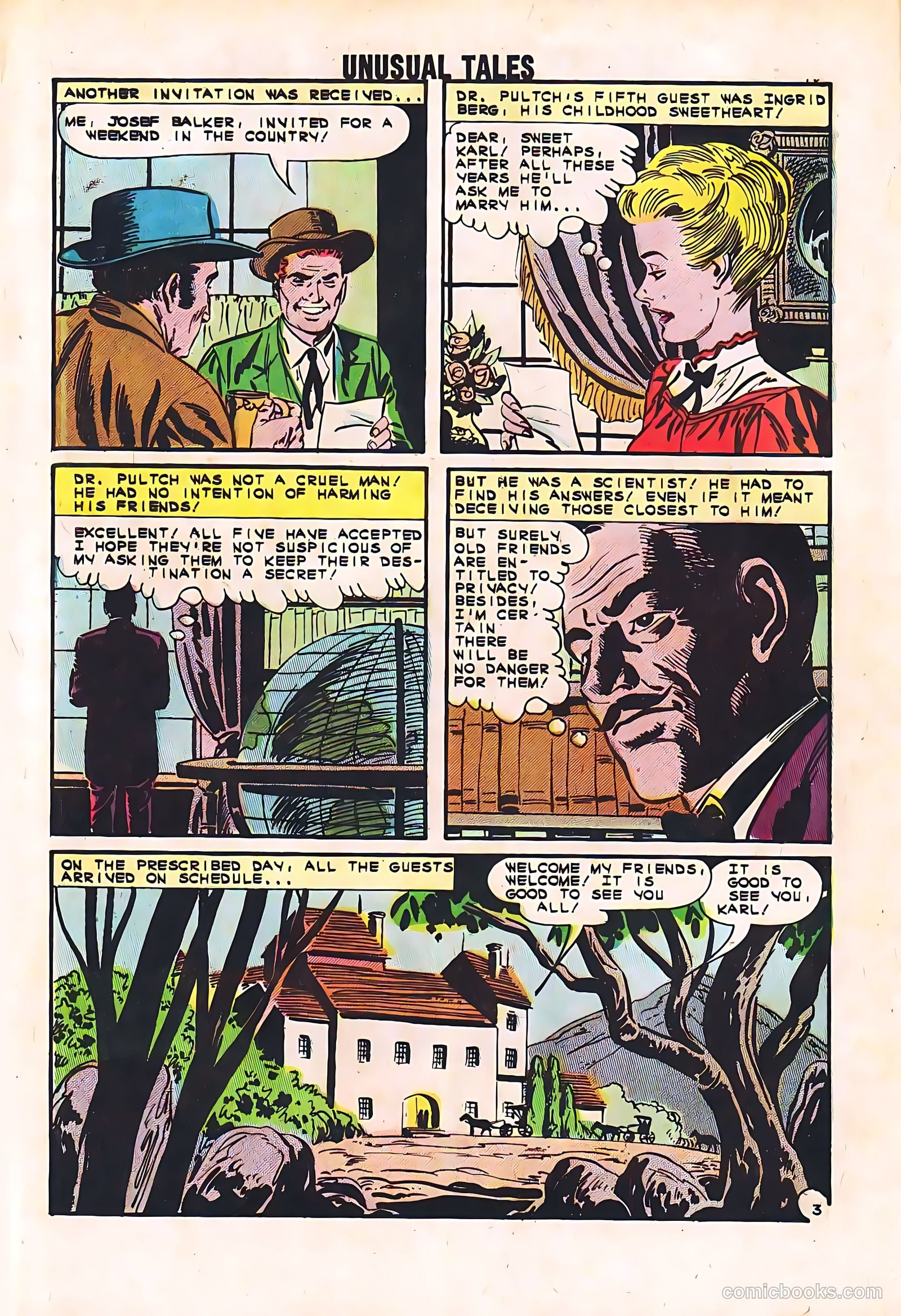 Unusual Tales #39 (1985) — page 12 of 36