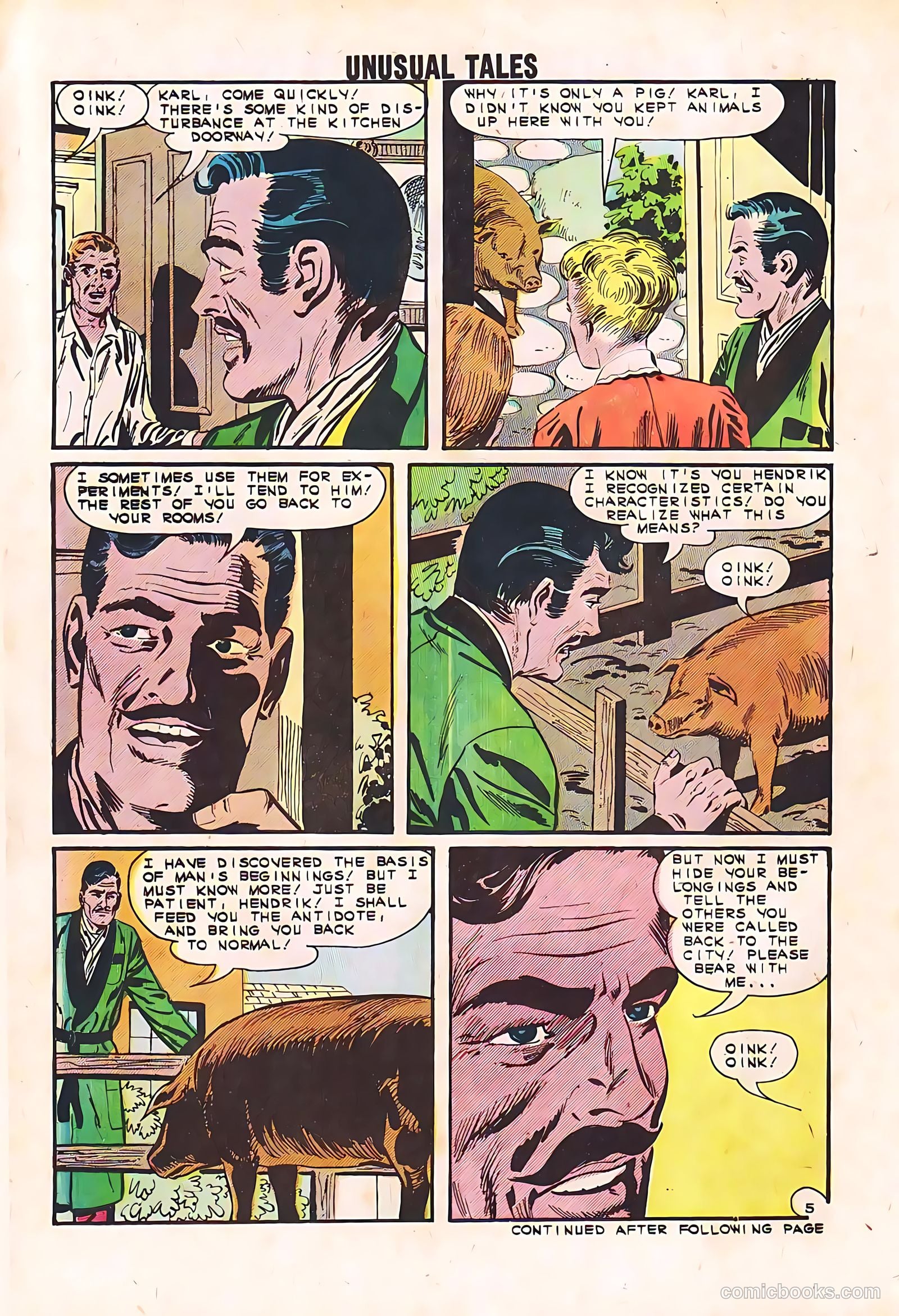 Unusual Tales #39 (1985) — page 14 of 36