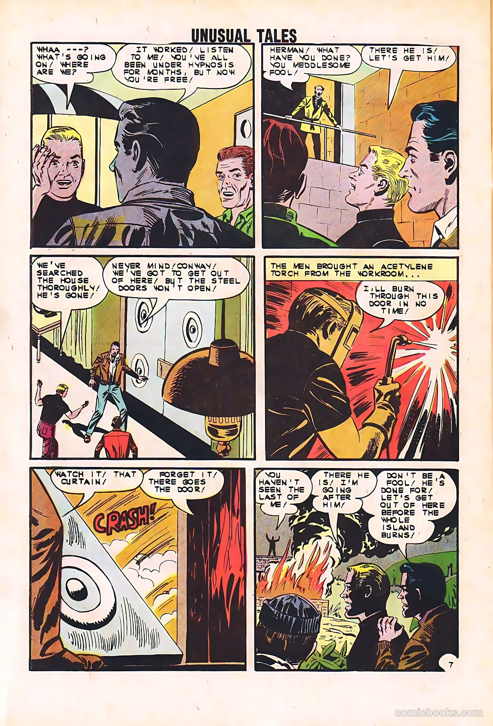 Unusual Tales #39 (1985) — page 32 of 36