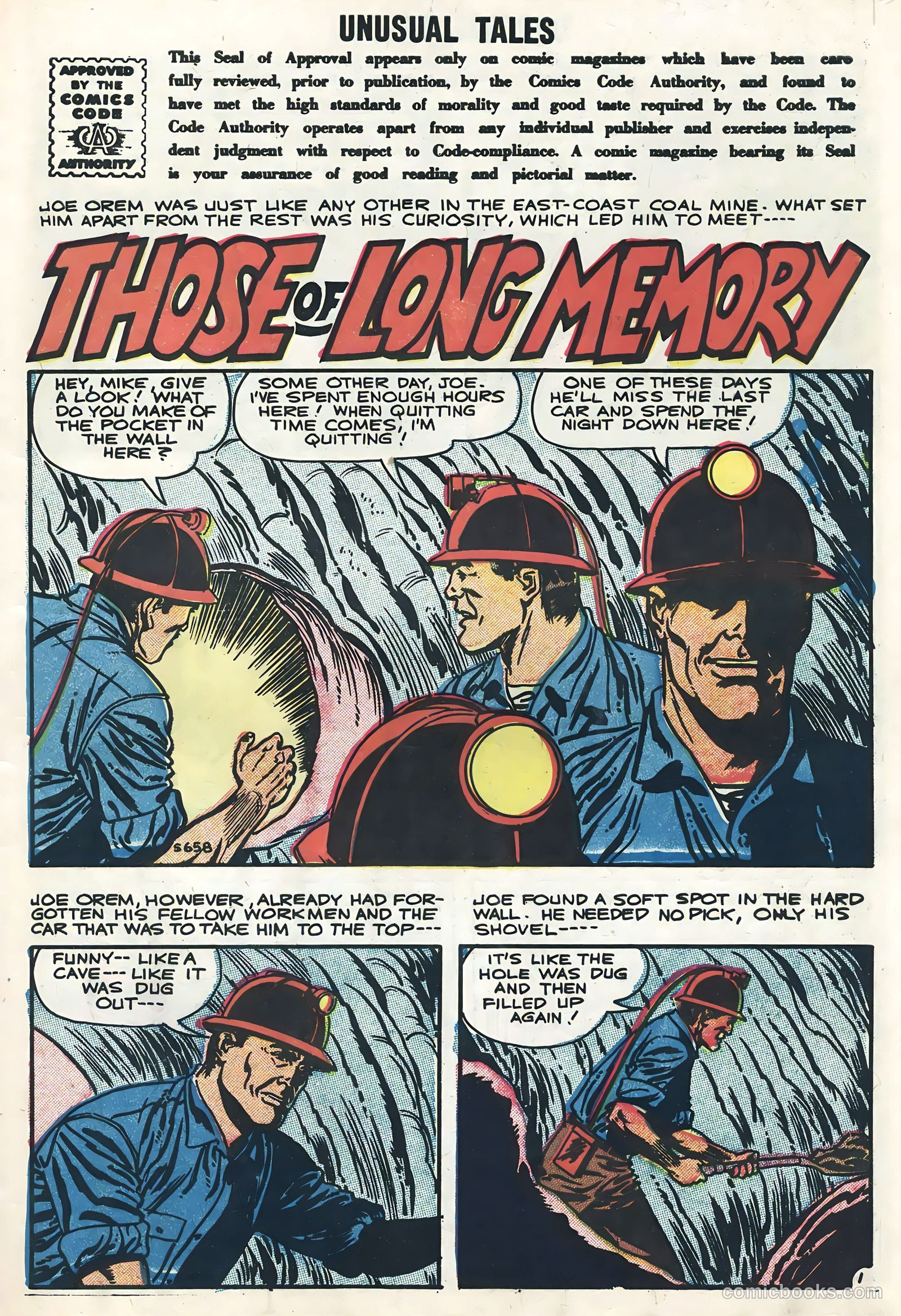Unusual Tales #4 (1956) — page 3 of 36
