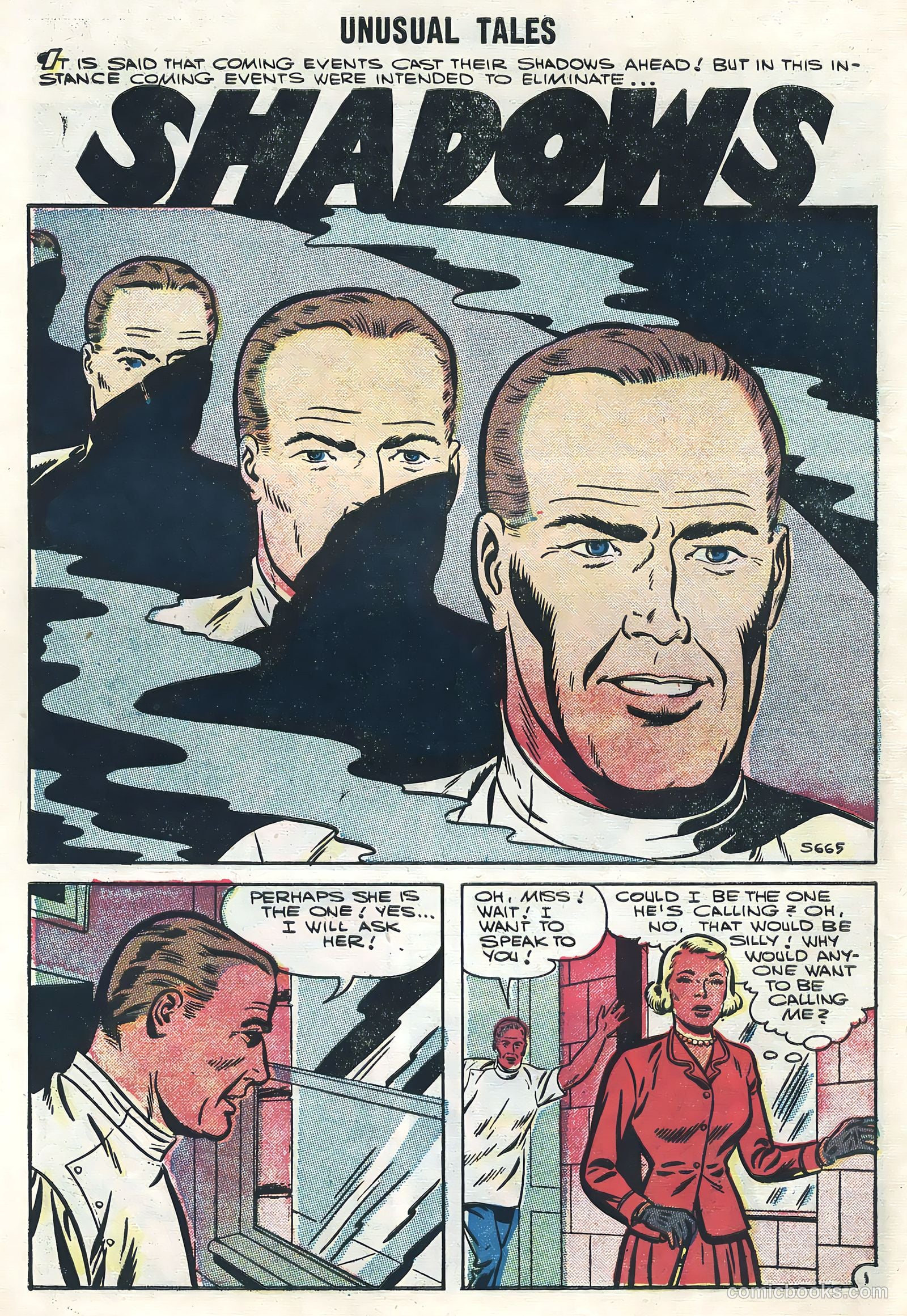 Unusual Tales #4 (1956) — page 8 of 36
