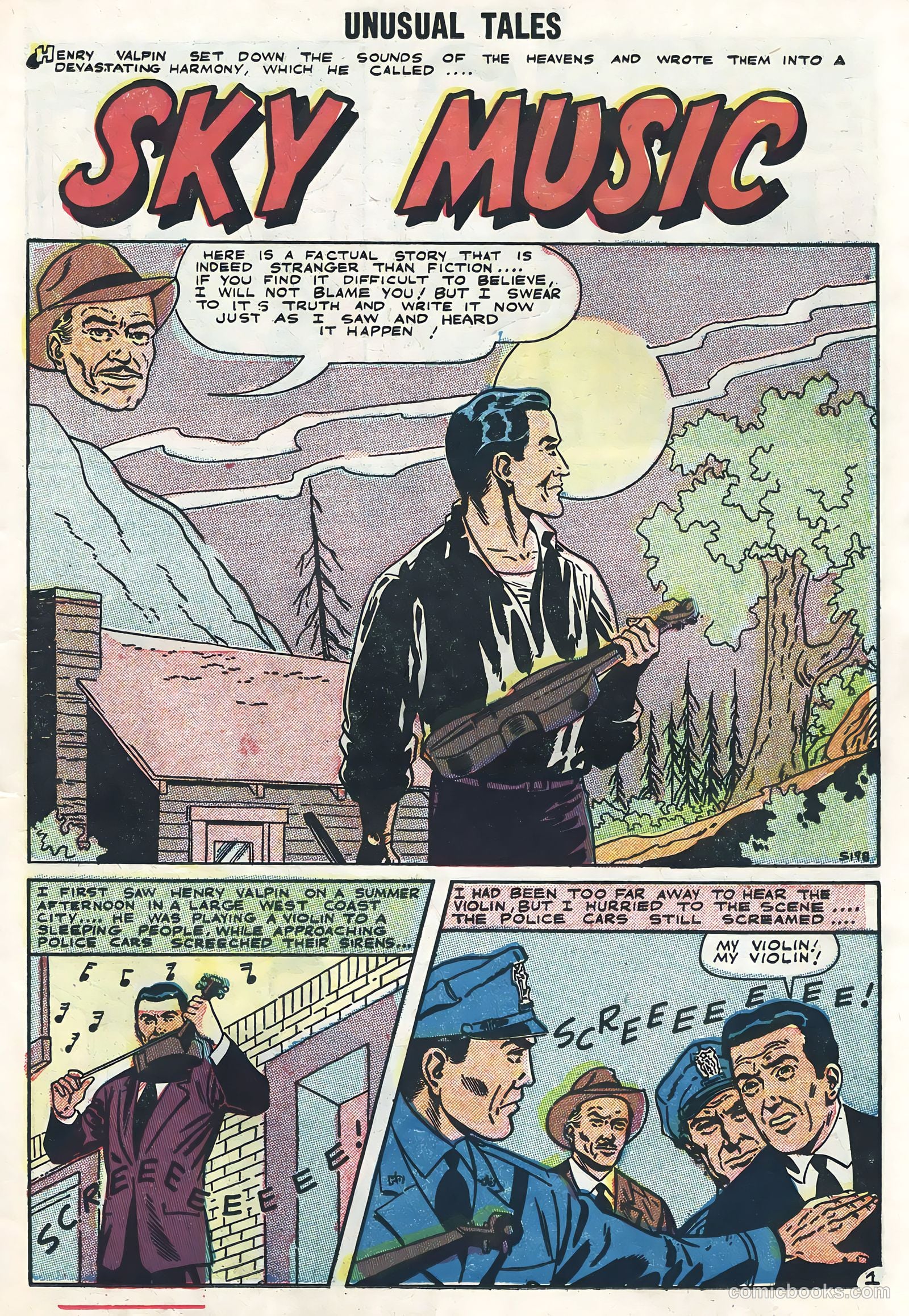 Unusual Tales #4 (1956) — page 11 of 36