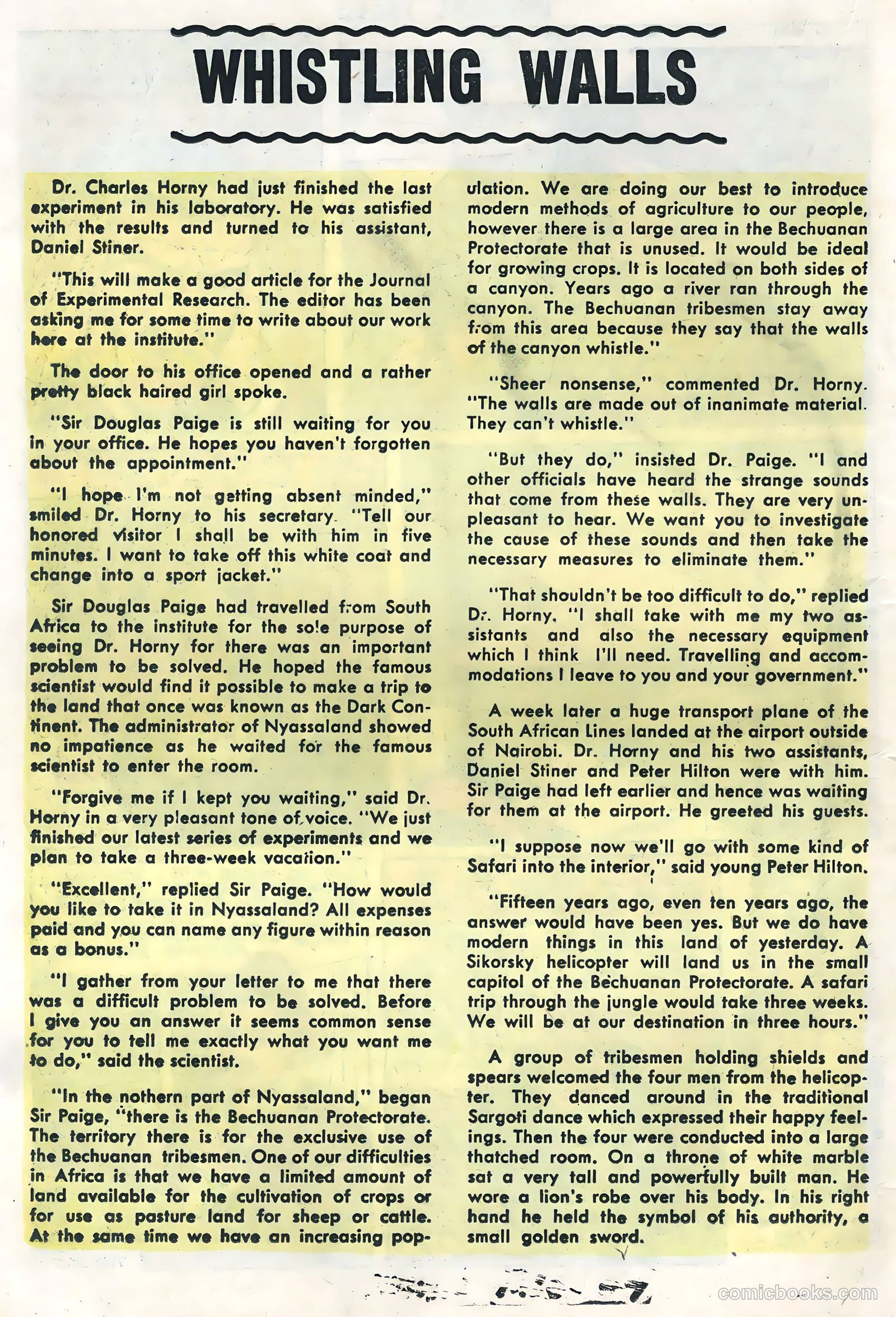 Unusual Tales #4 (1956) — page 18 of 36