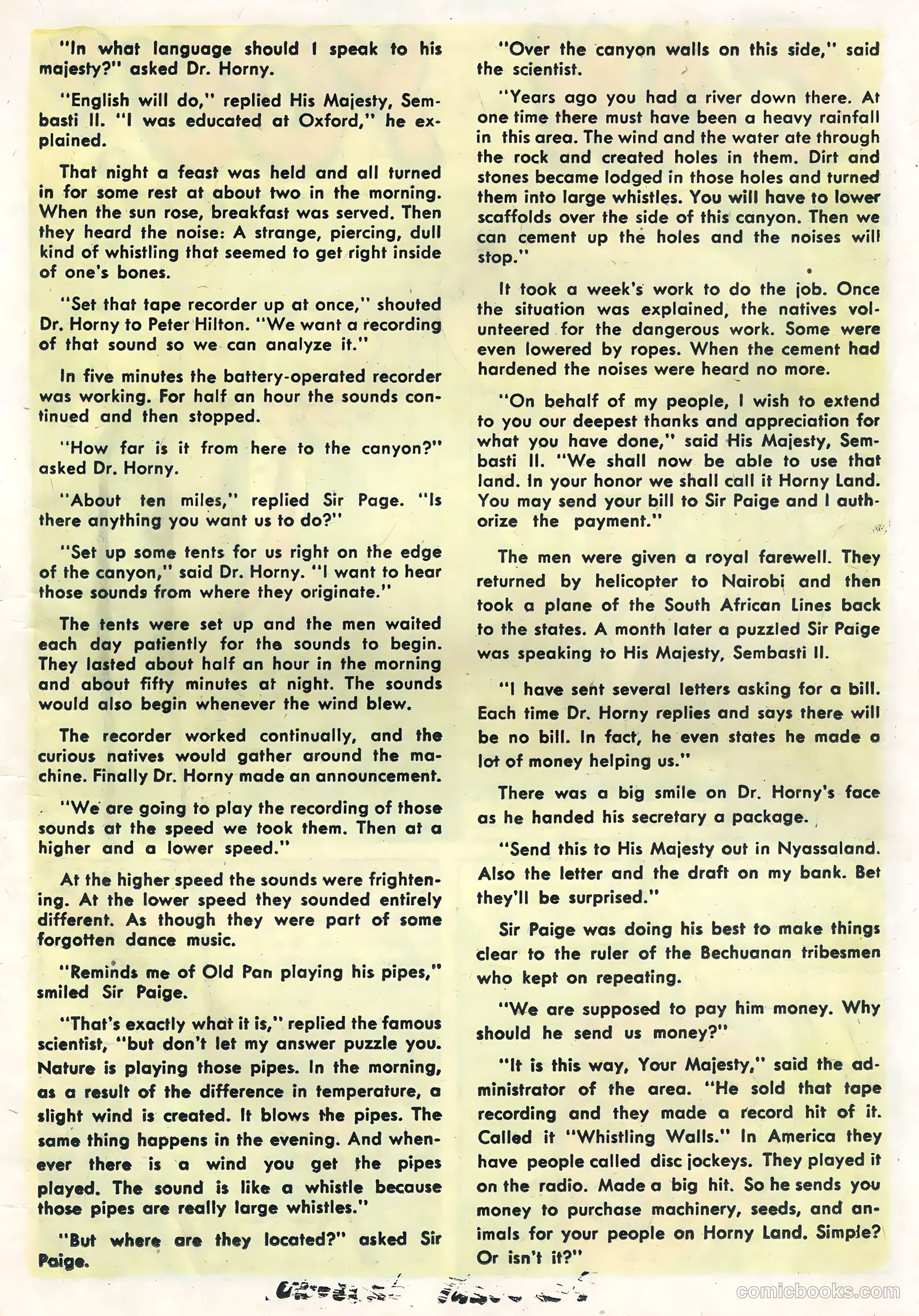 Unusual Tales #4 (1956) — page 19 of 36