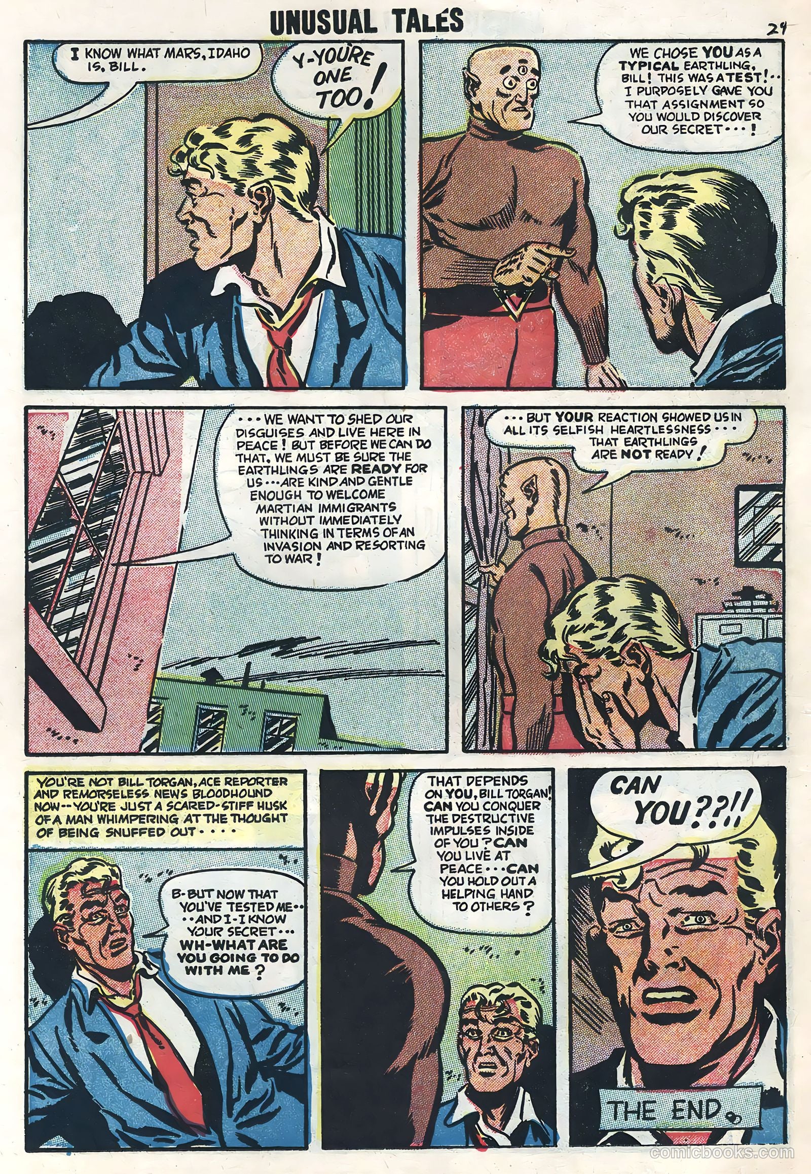 Unusual Tales #4 (1956) — page 26 of 36