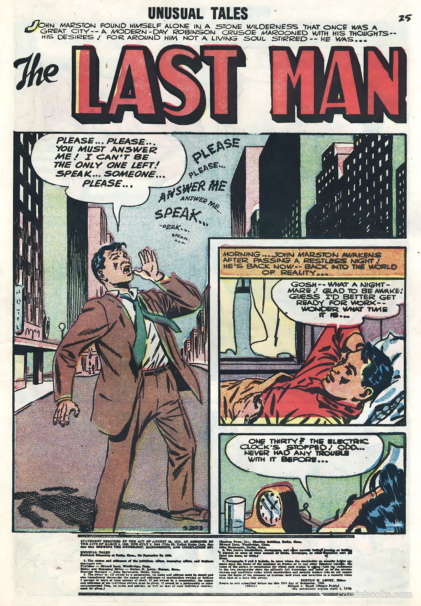Unusual Tales #4 (1956) — page 27 of 36