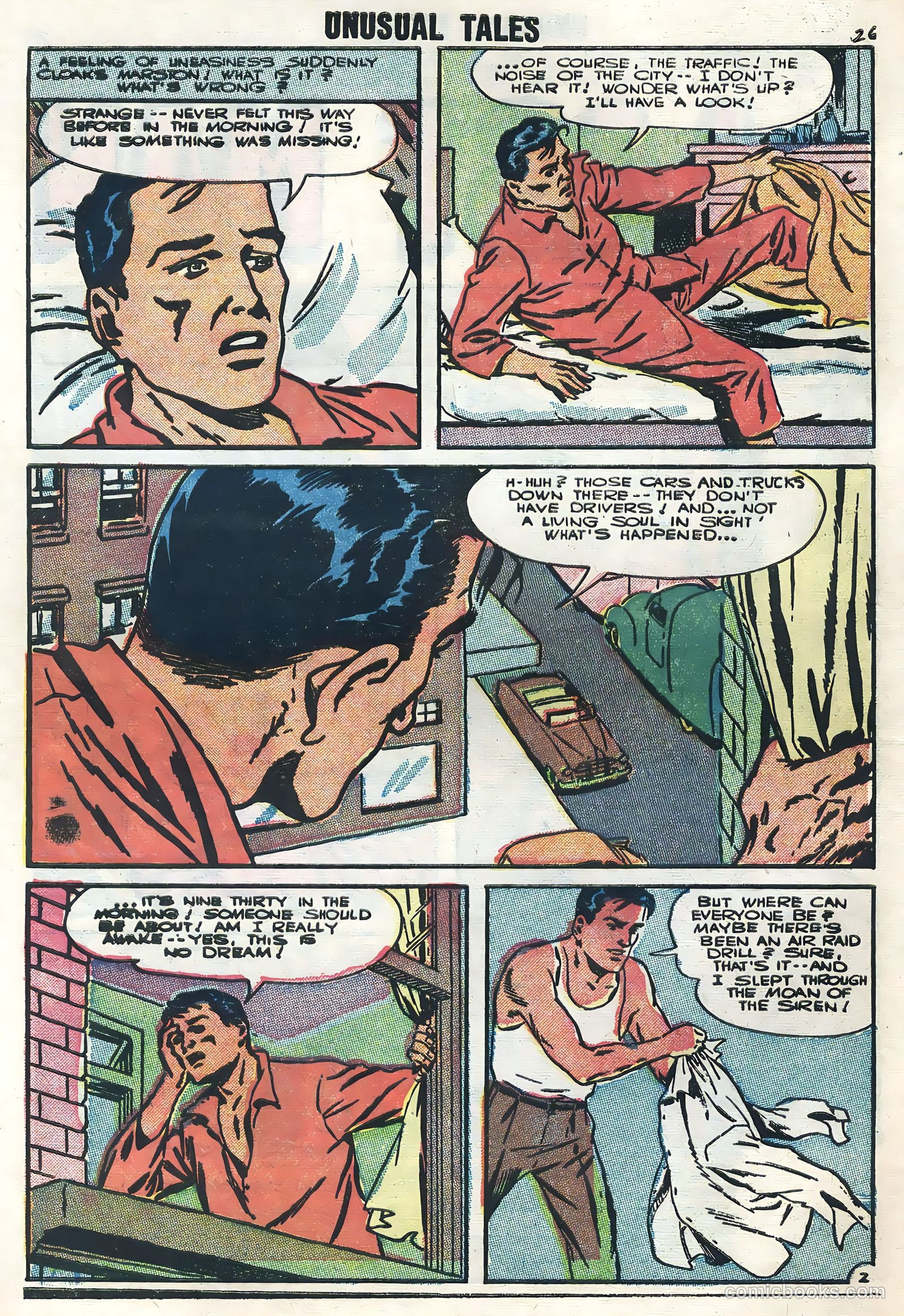 Unusual Tales #4 (1956) — page 28 of 36