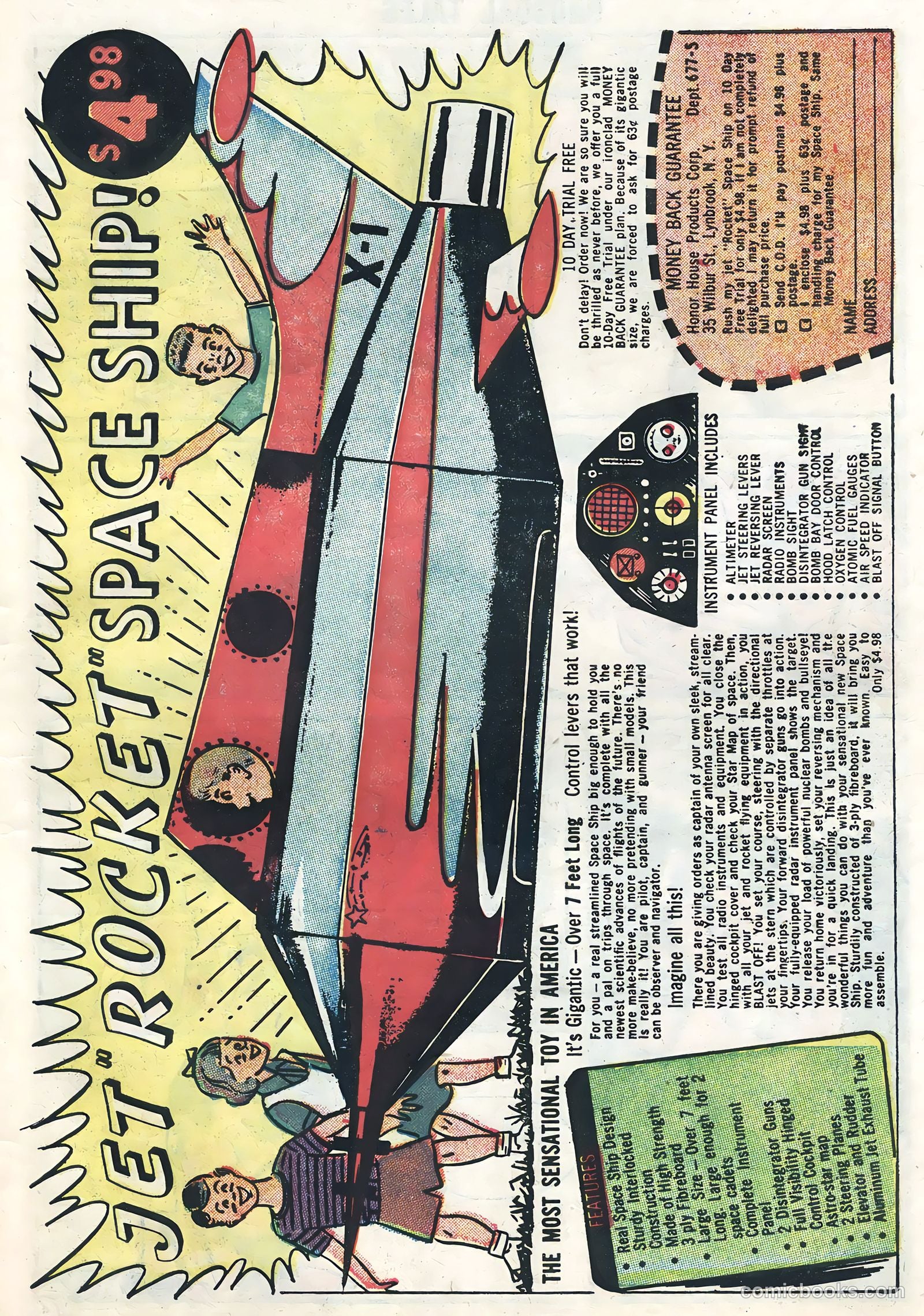 Unusual Tales #4 (1956) — page 31 of 36