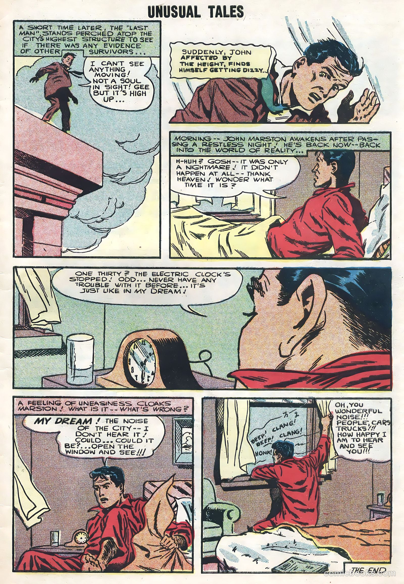 Unusual Tales #4 (1956) — page 33 of 36