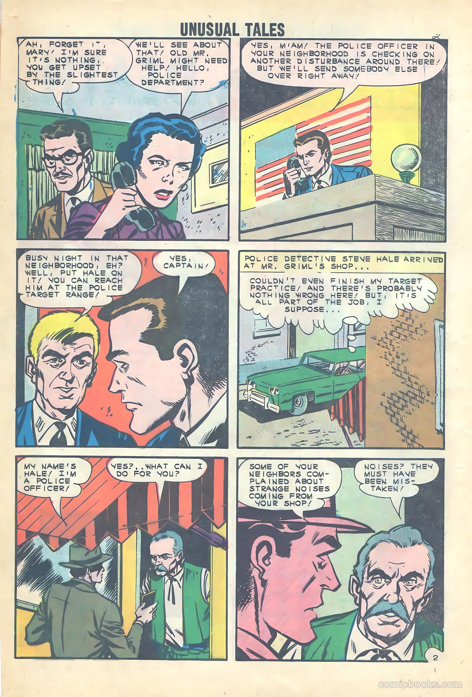Unusual Tales #40 (1963) — page 4 of 36