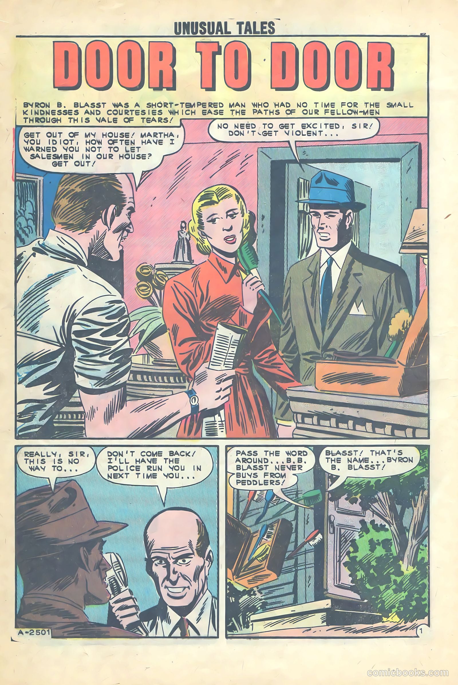 Unusual Tales #40 (1963) — page 8 of 36