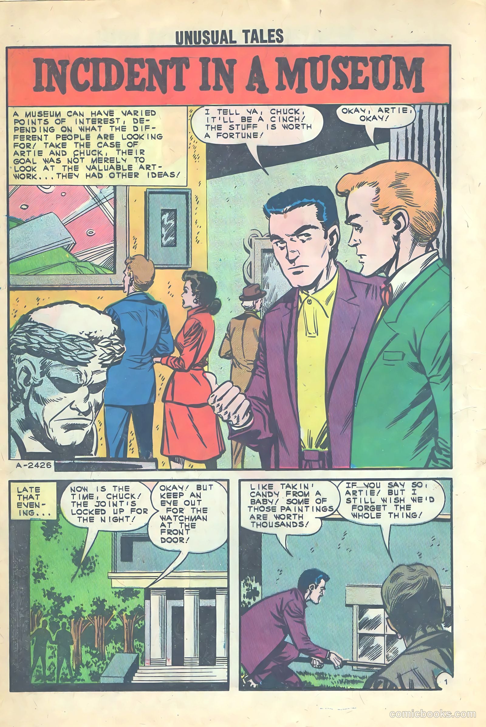 Unusual Tales #40 (1963) — page 12 of 36