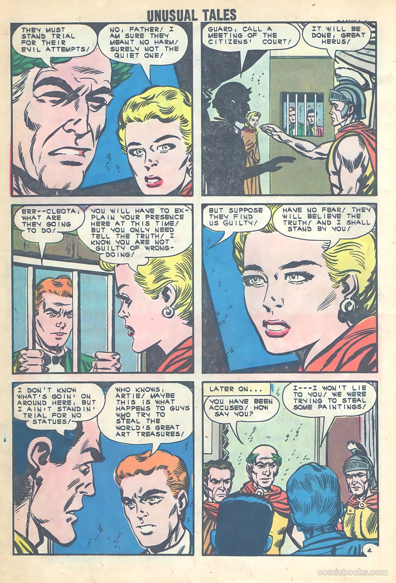 Unusual Tales #40 (1963) — page 16 of 36