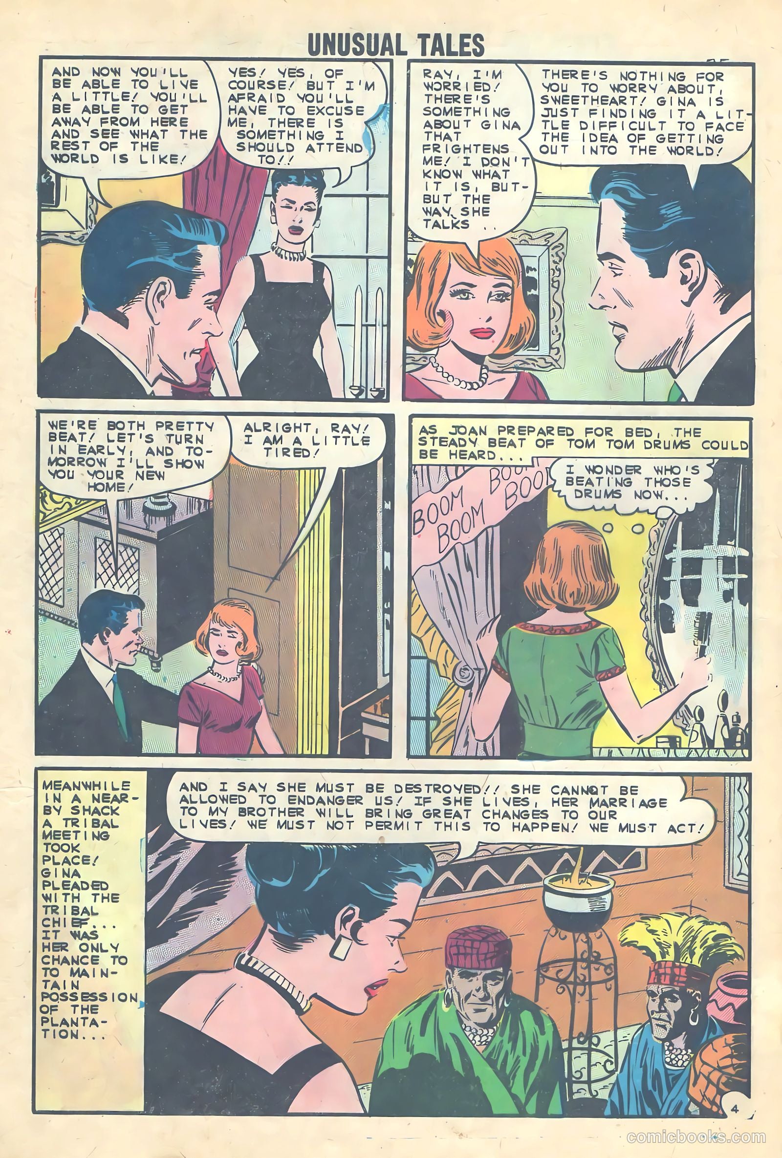 Unusual Tales #40 (1963) — page 28 of 36