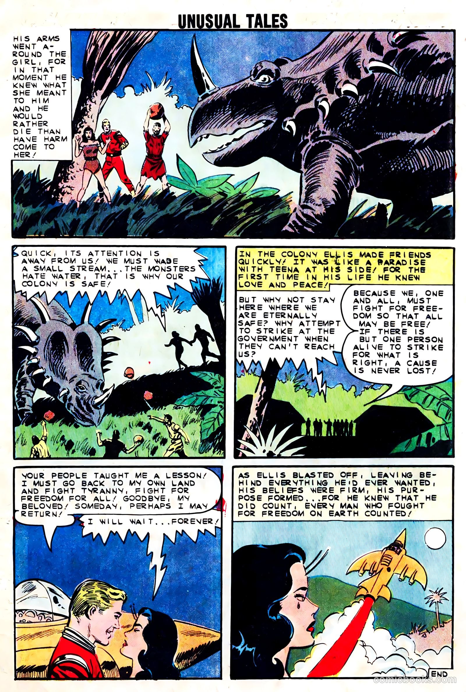 Unusual Tales #41 (1963) — page 33 of 36