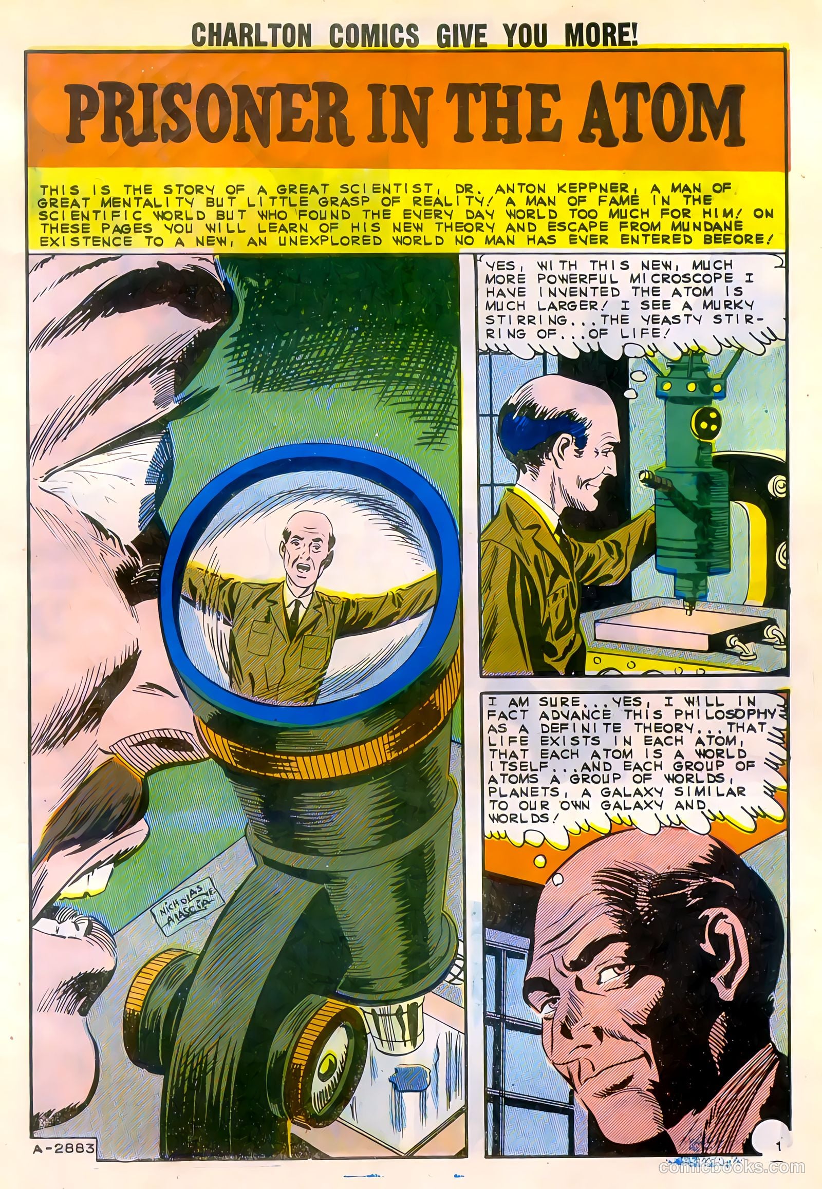 Unusual Tales #42 (1963) — page 3 of 36