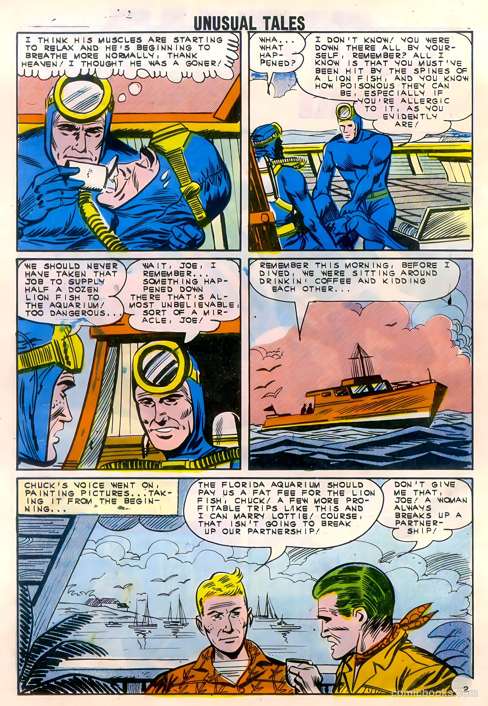 Unusual Tales #42 (1963) — page 20 of 36