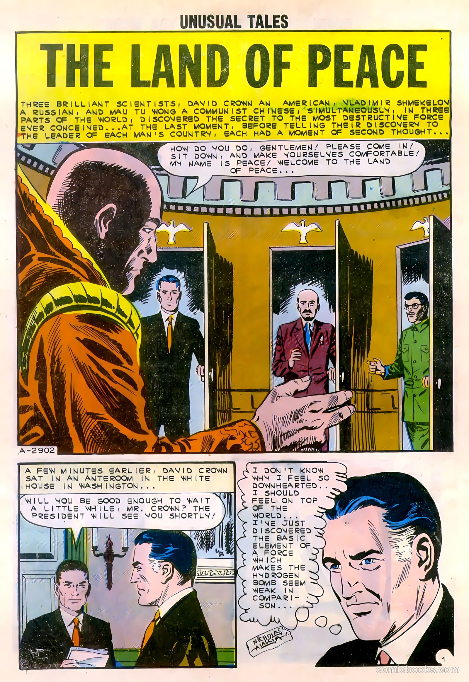 Unusual Tales #42 (1963) — page 28 of 36