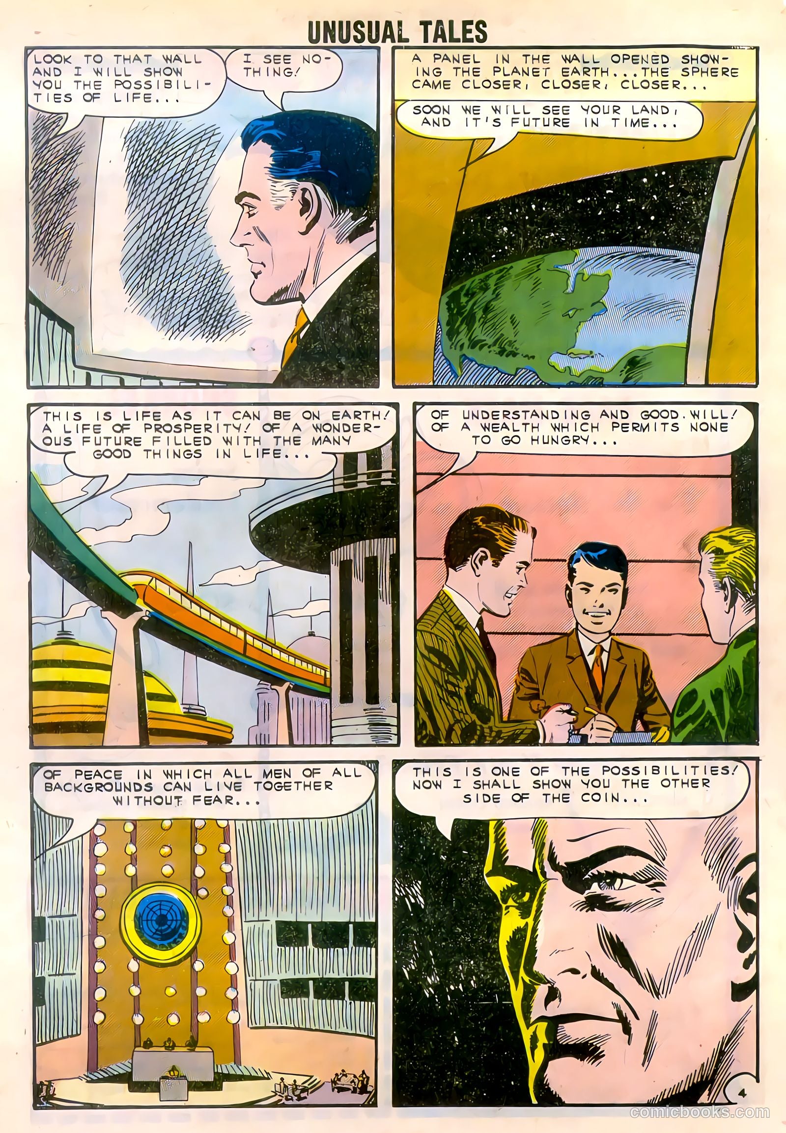 Unusual Tales #42 (1963) — page 32 of 36