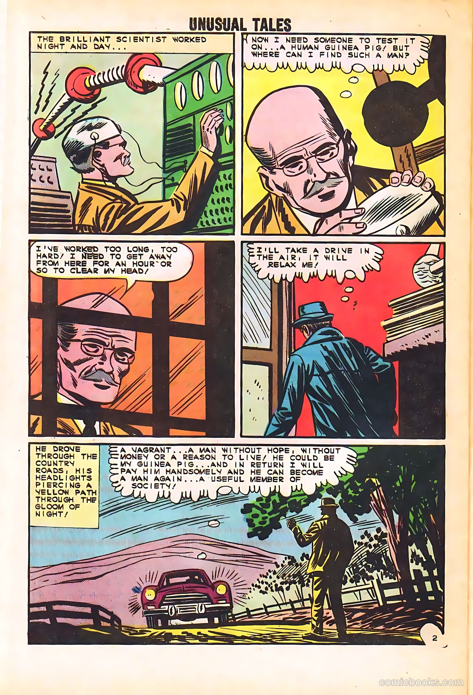 Unusual Tales #44 (1961) — page 28 of 36