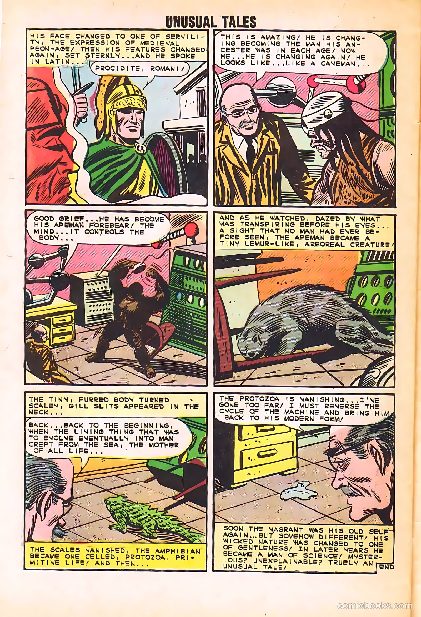 Unusual Tales #44 (1961) — page 32 of 36