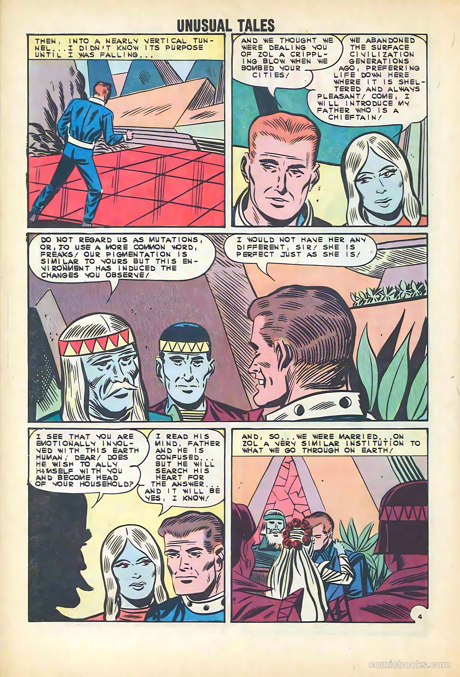 Unusual Tales #45 (1964) — page 32 of 36