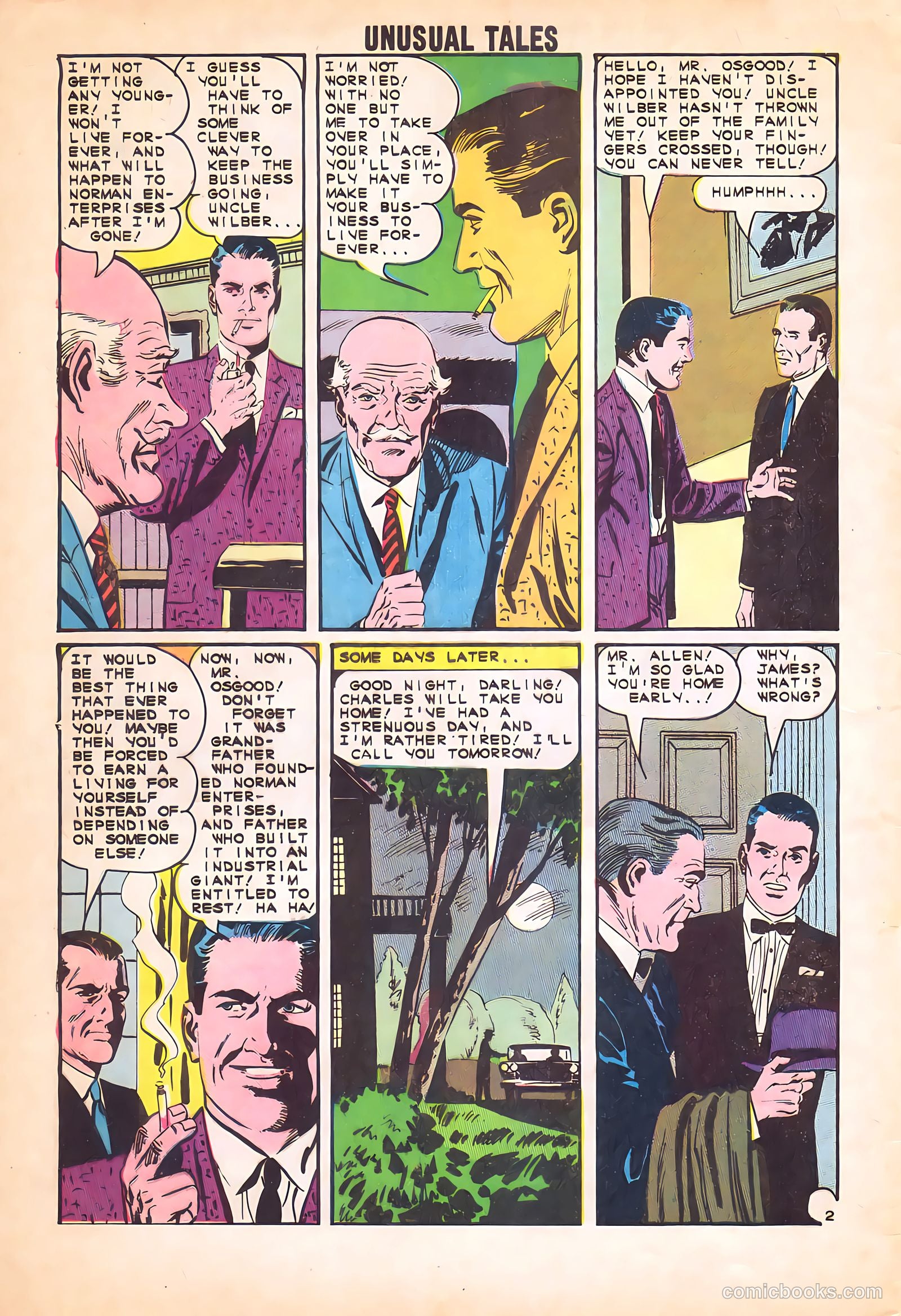 Unusual Tales #46 (1961) — page 4 of 36
