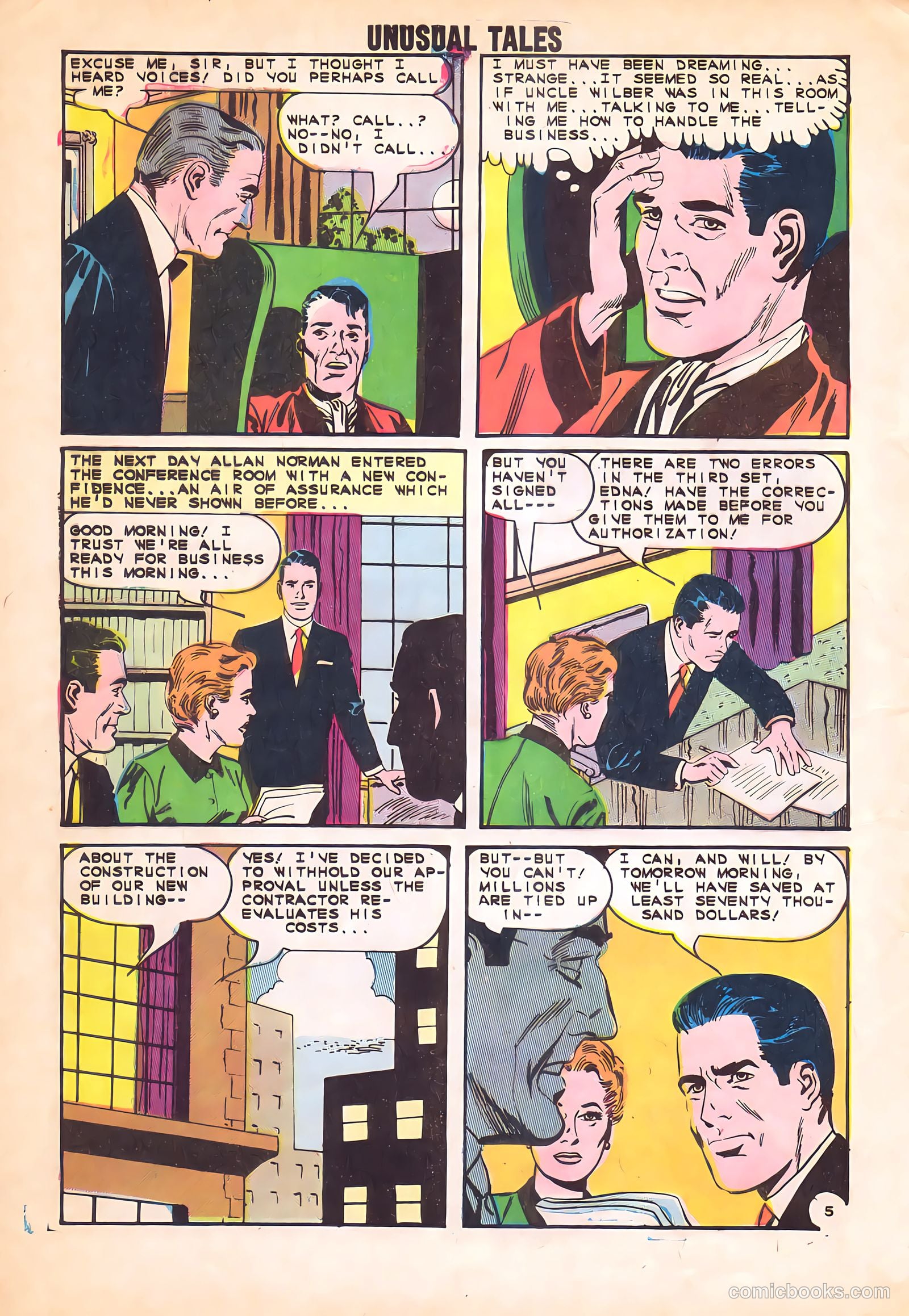 Unusual Tales #46 (1961) — page 8 of 36