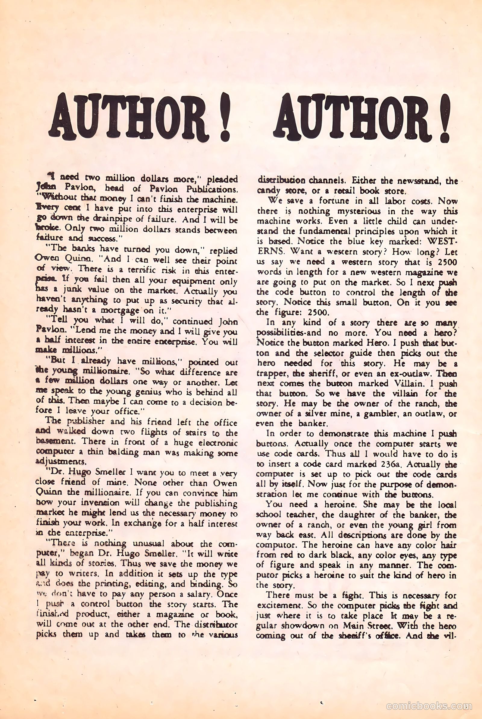 Unusual Tales #46 (1961) — page 20 of 36