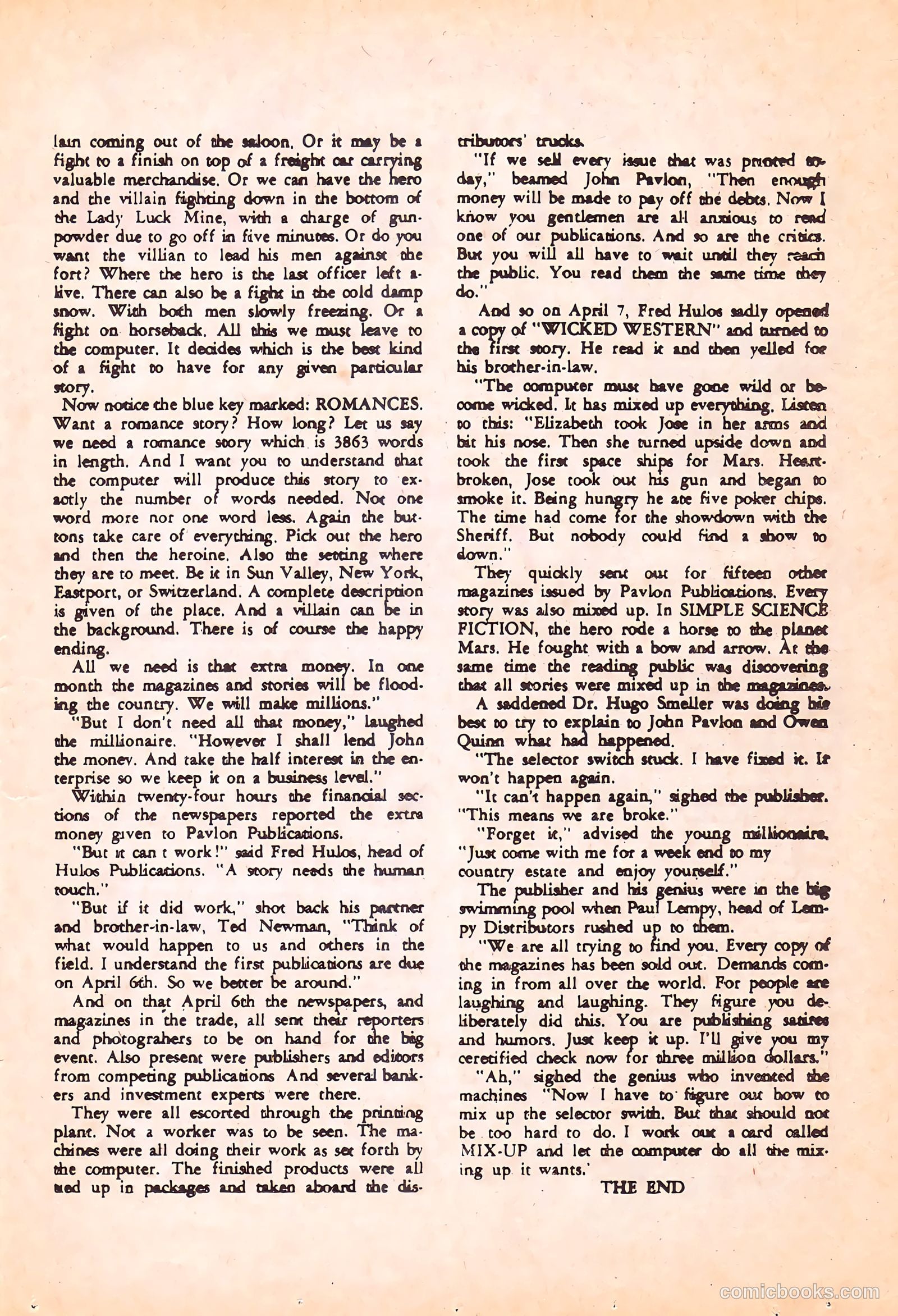Unusual Tales #46 (1961) — page 21 of 36