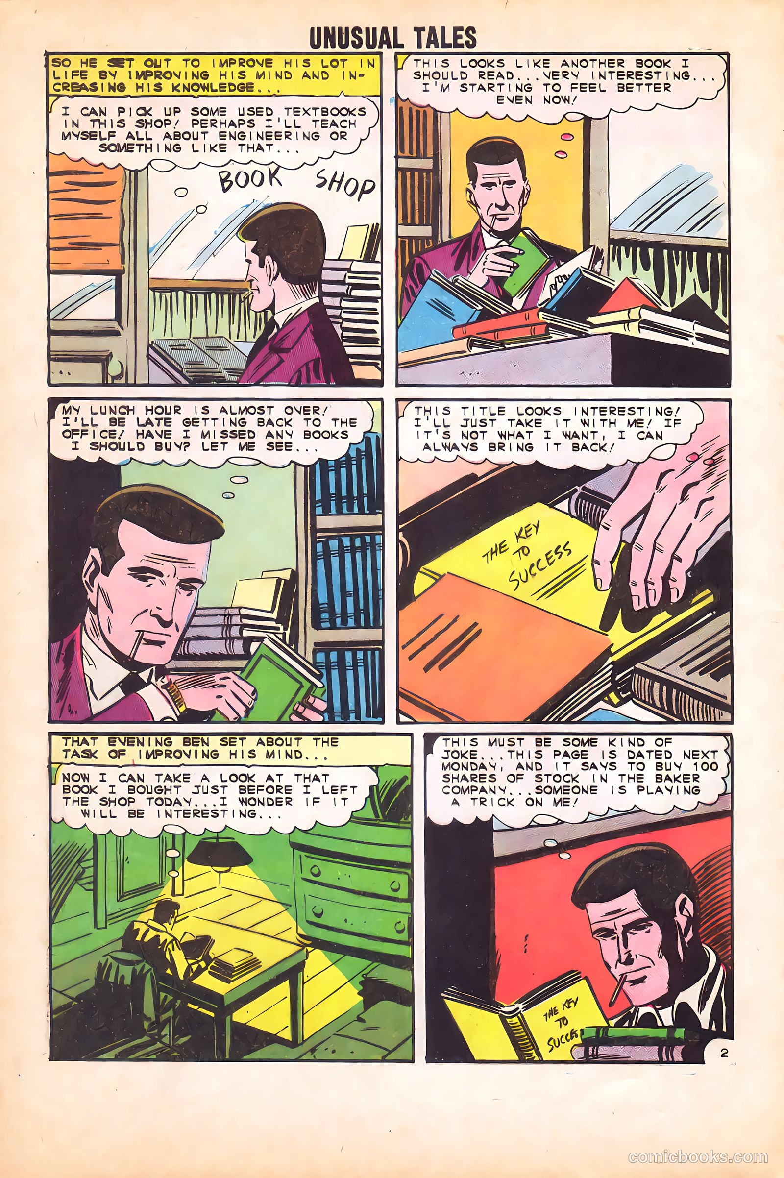 Unusual Tales #46 (1961) — page 28 of 36