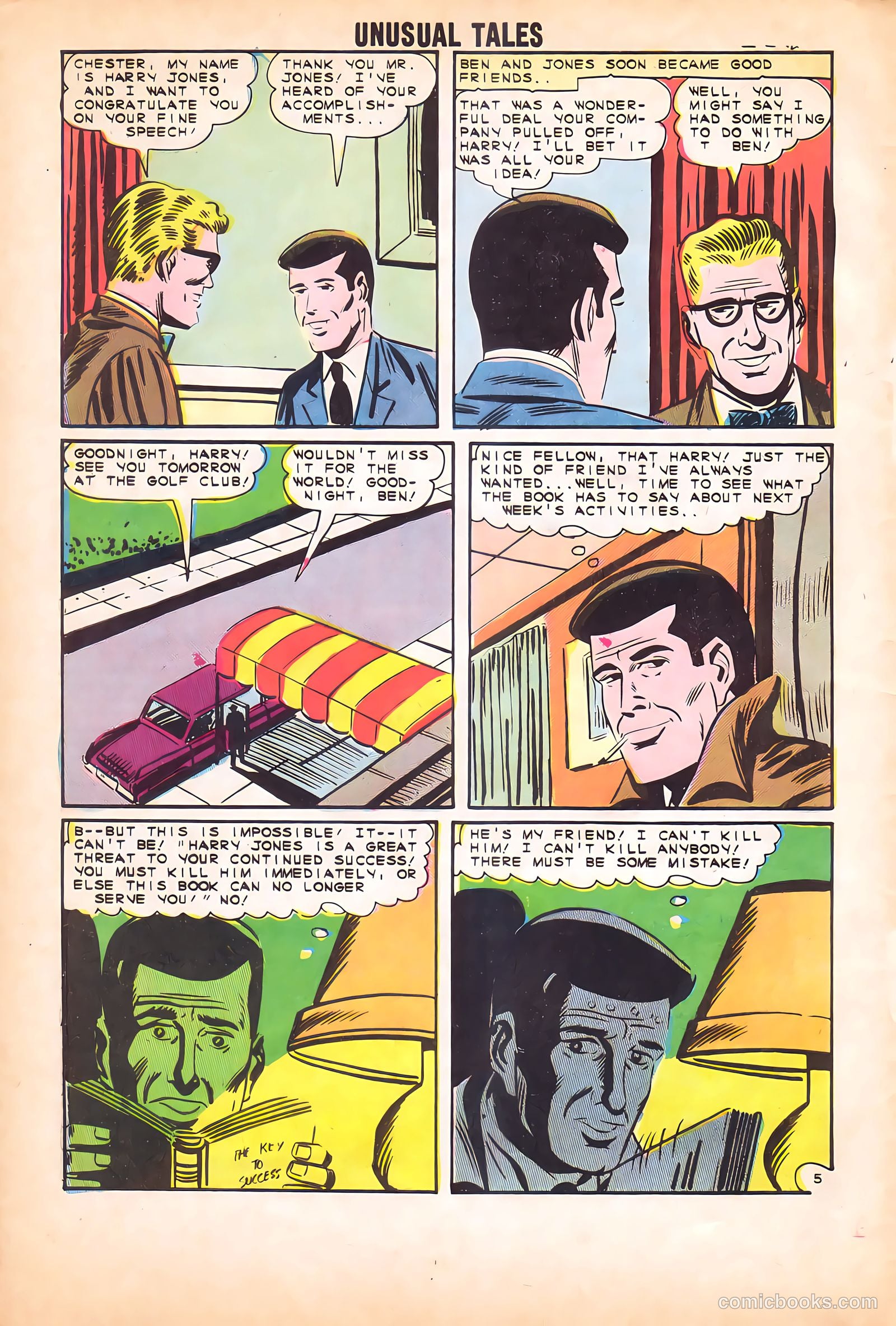 Unusual Tales #46 (1961) — page 32 of 36