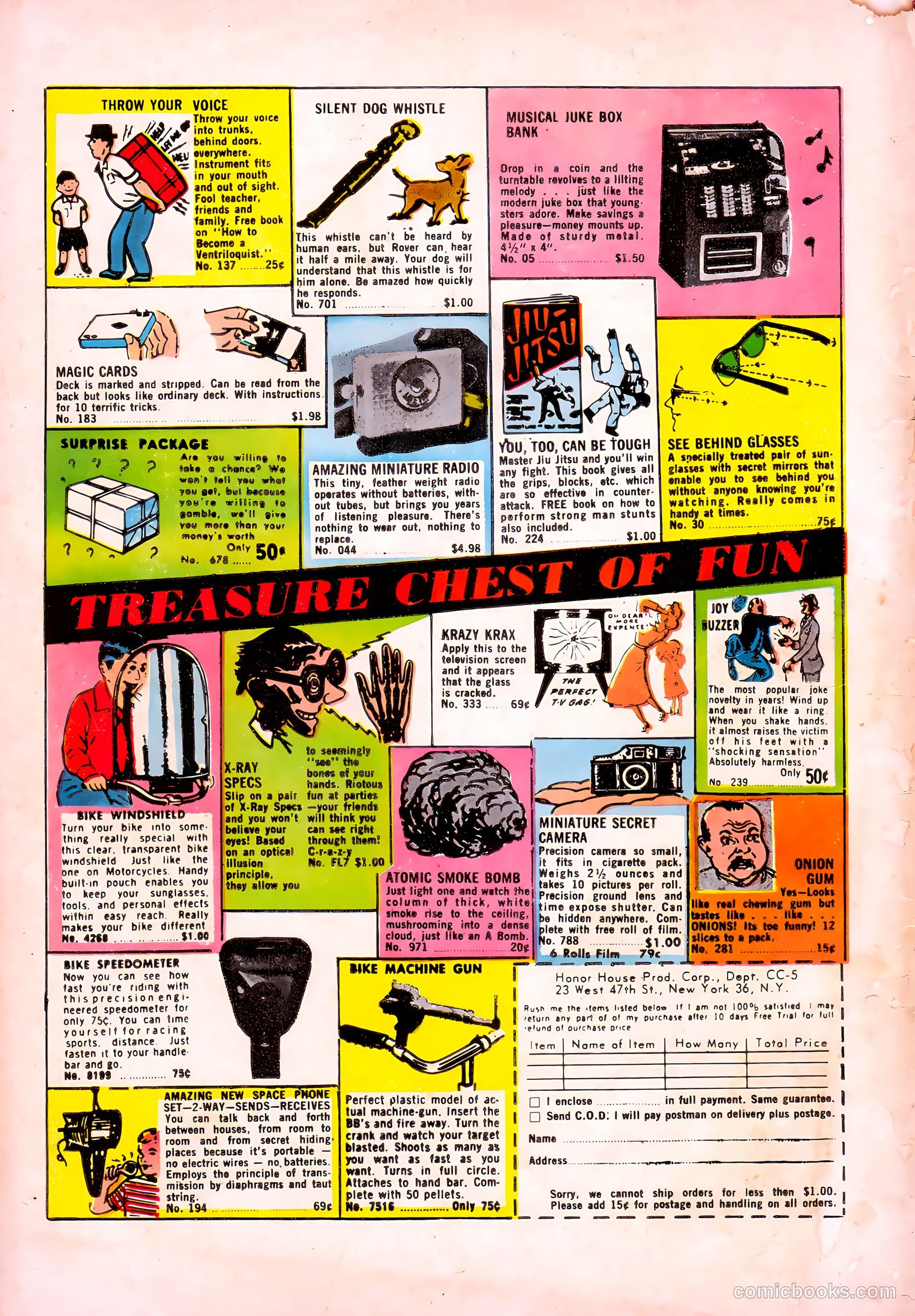 Unusual Tales #46 (1961) — page 36 of 36