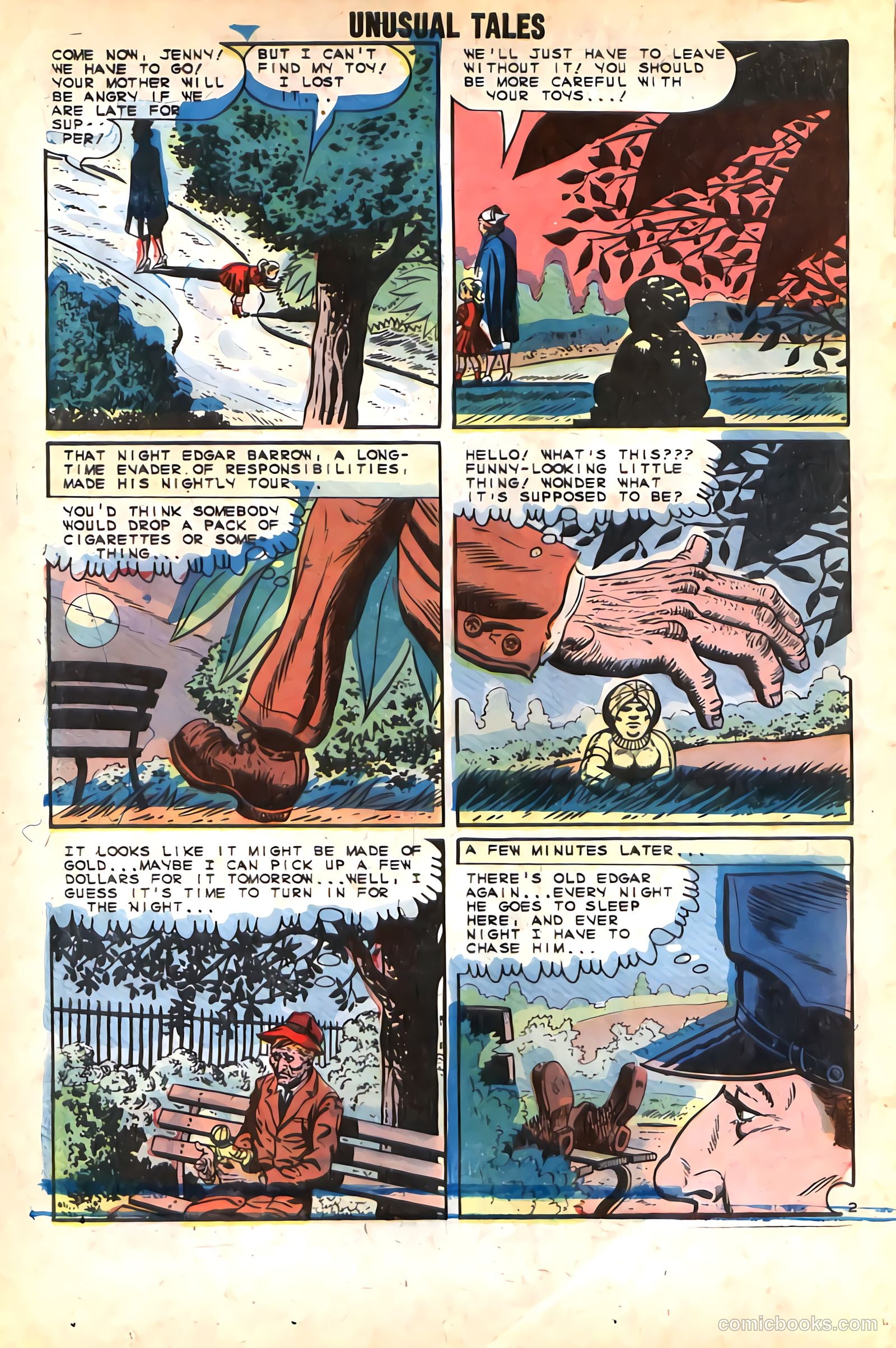 Unusual Tales #47 (1964) — page 20 of 36