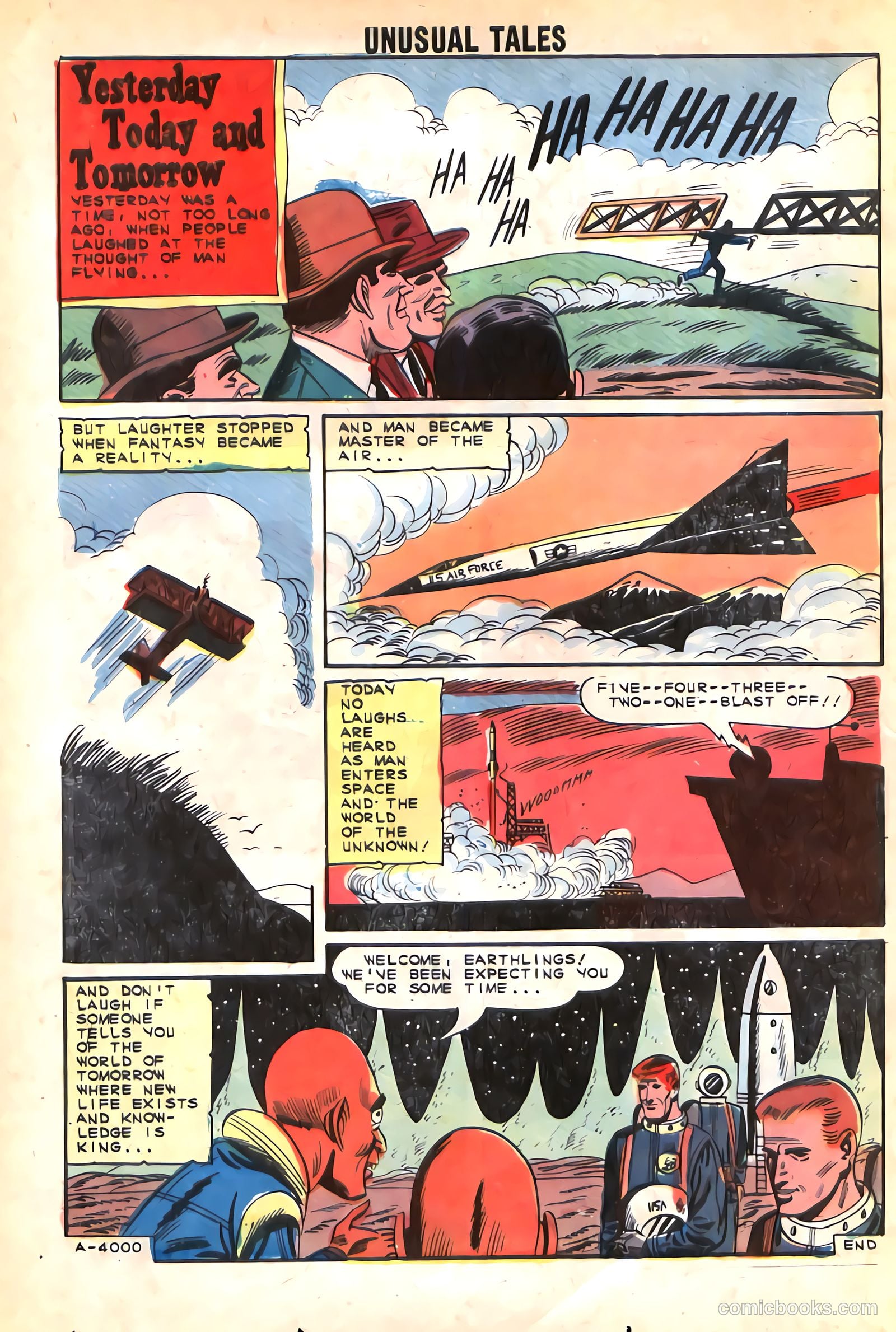 Unusual Tales #47 (1964) — page 24 of 36