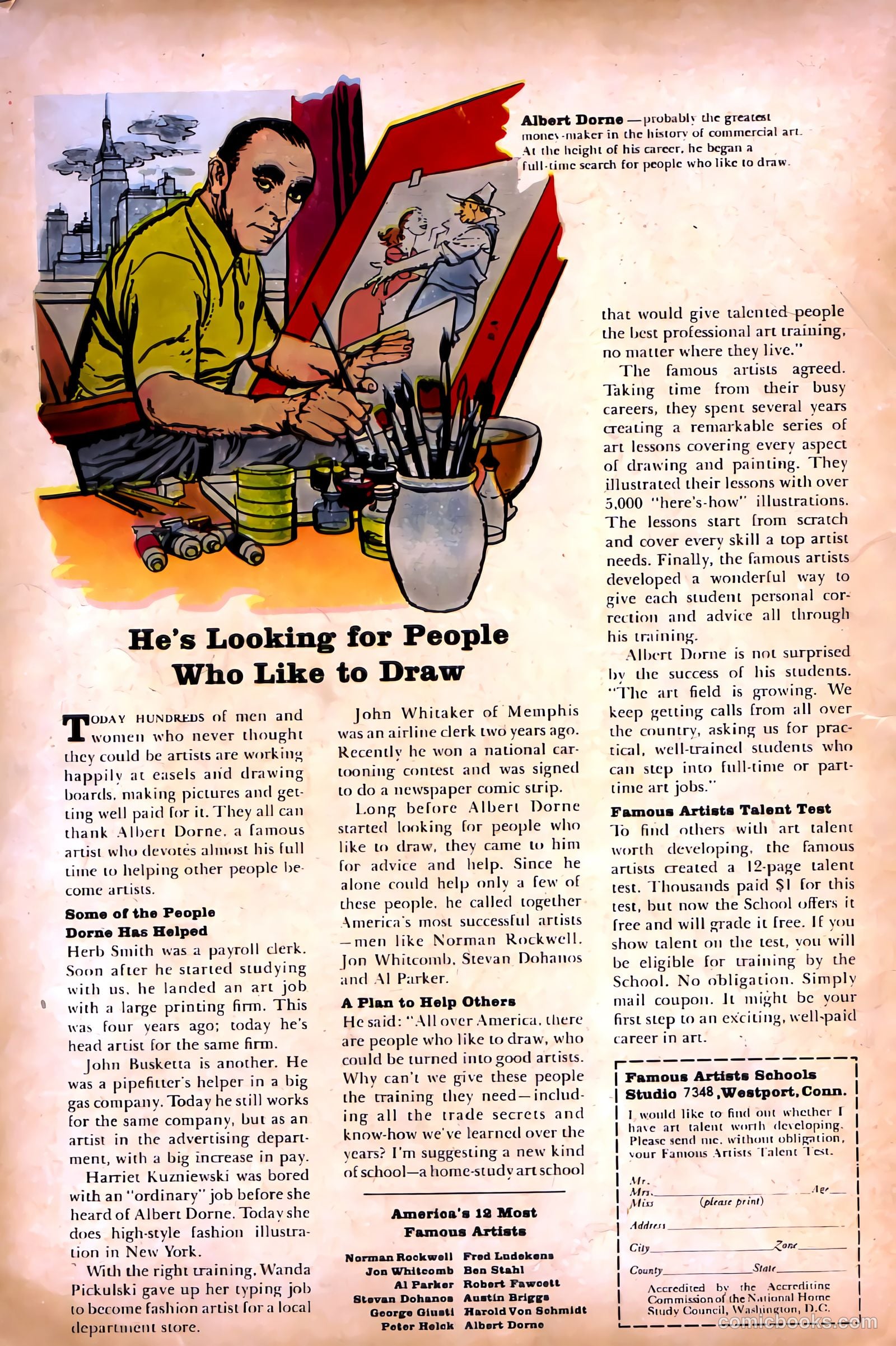 Unusual Tales #47 (1964) — page 36 of 36