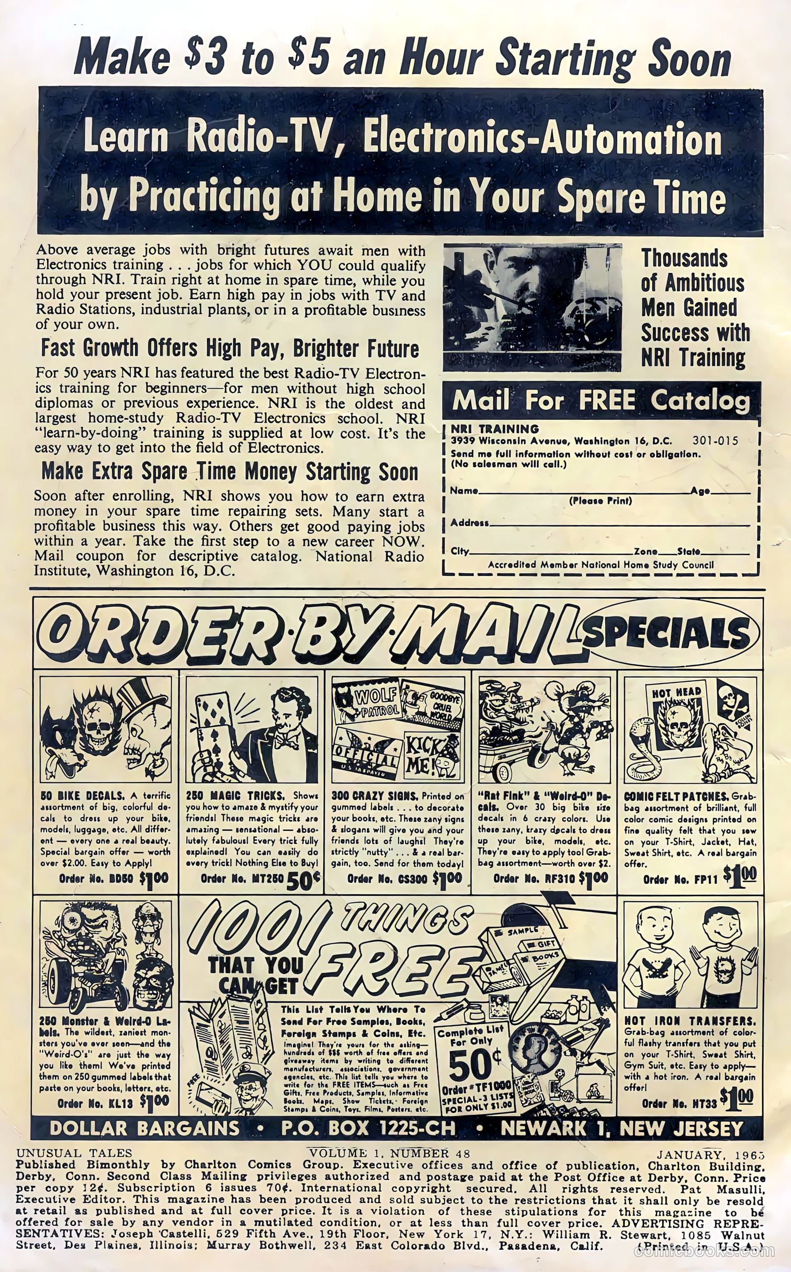 Unusual Tales #48 (1965) — page 2 of 36