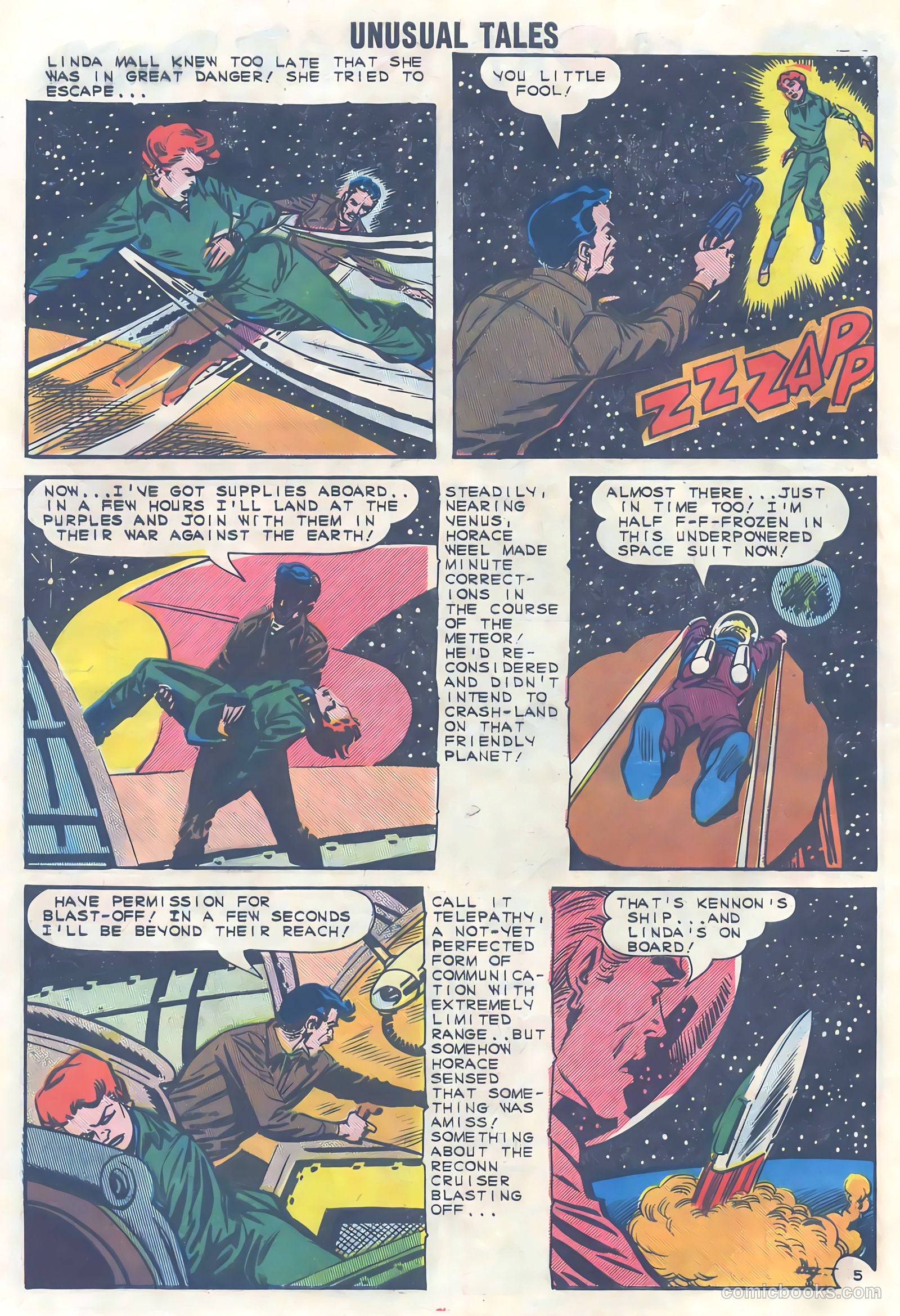 Unusual Tales #48 (1965) — page 32 of 36