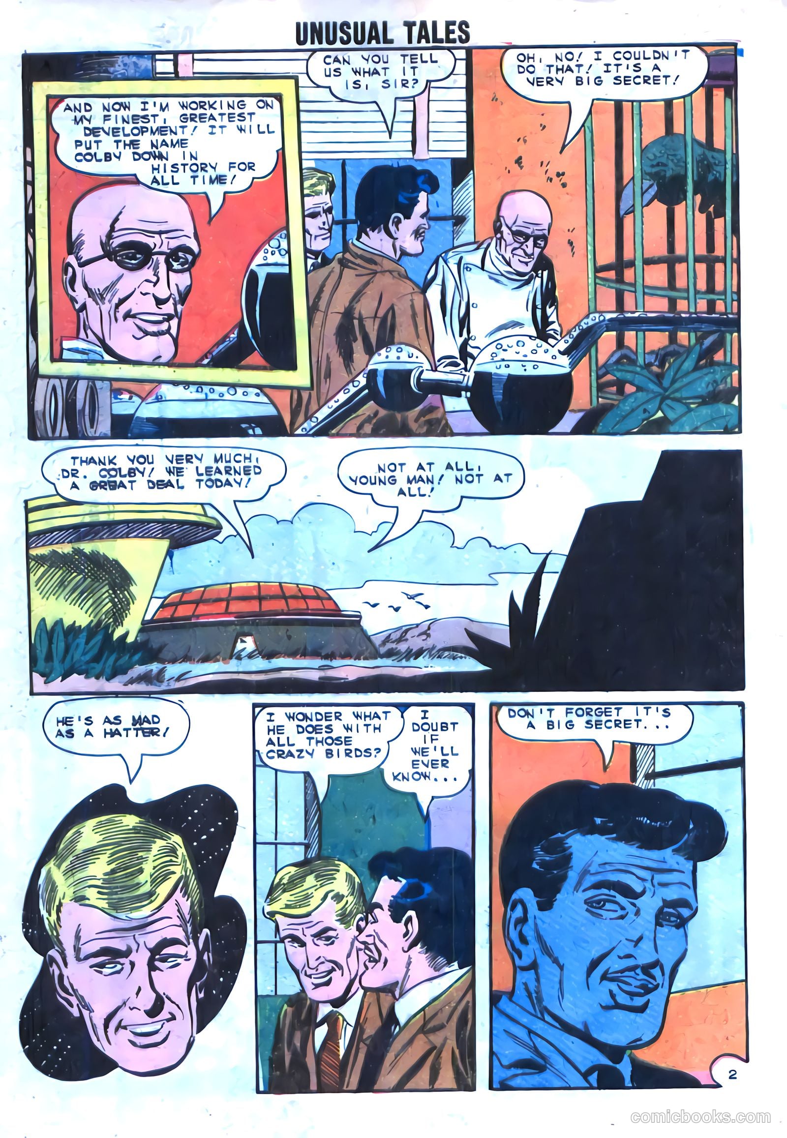 Unusual Tales #49 (1965) — page 4 of 36
