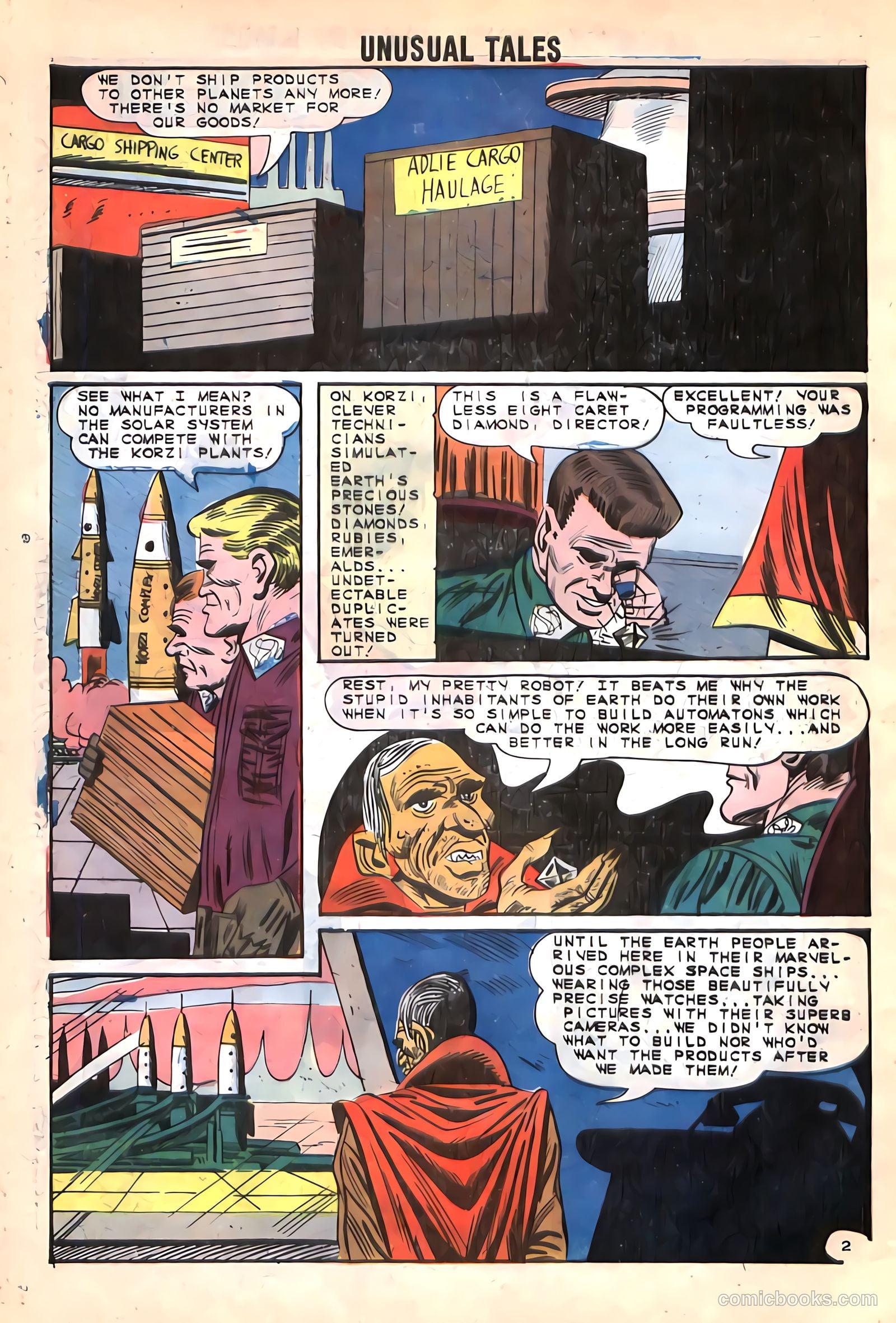 Unusual Tales #49 (1965) — page 28 of 36