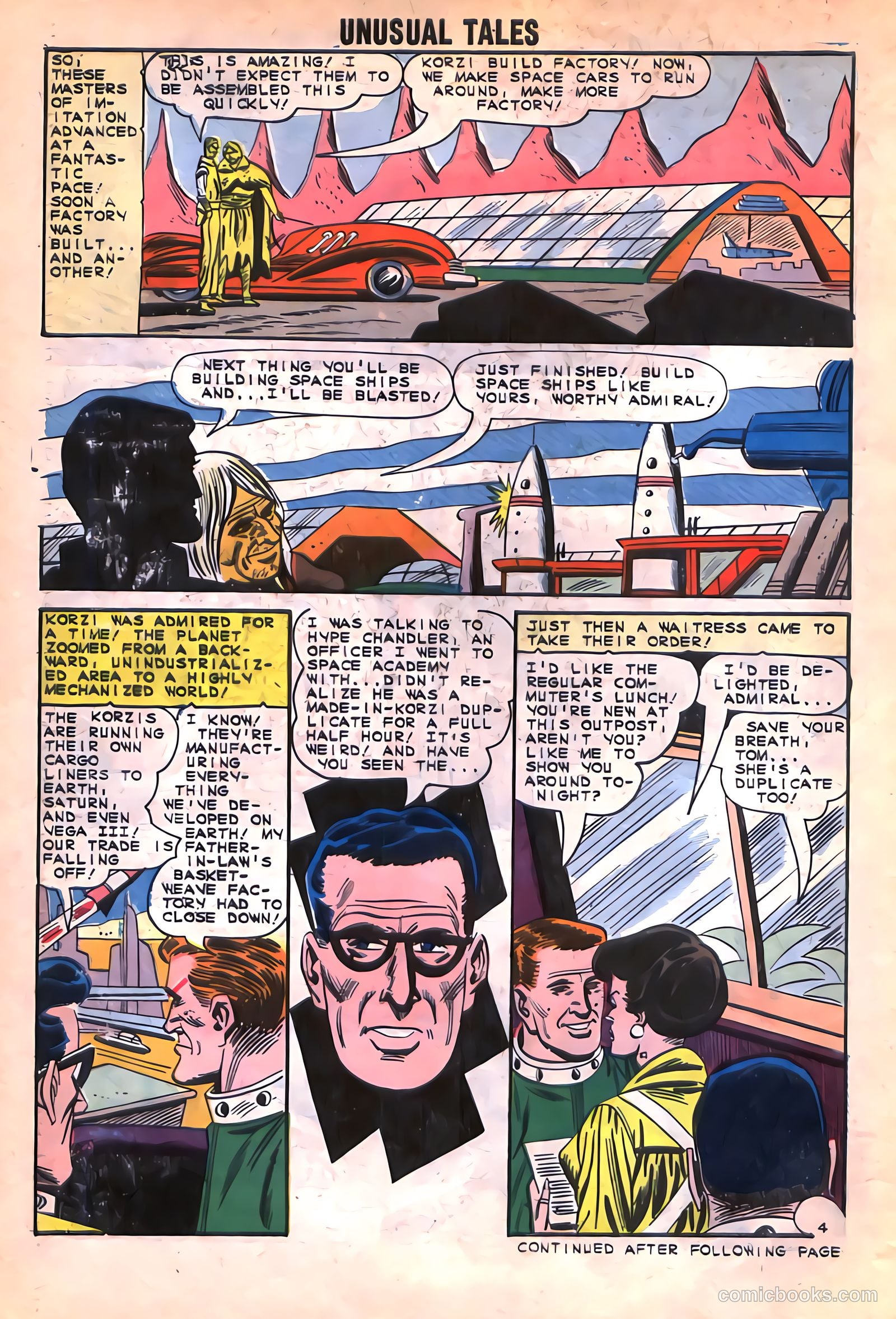 Unusual Tales #49 (1965) — page 30 of 36