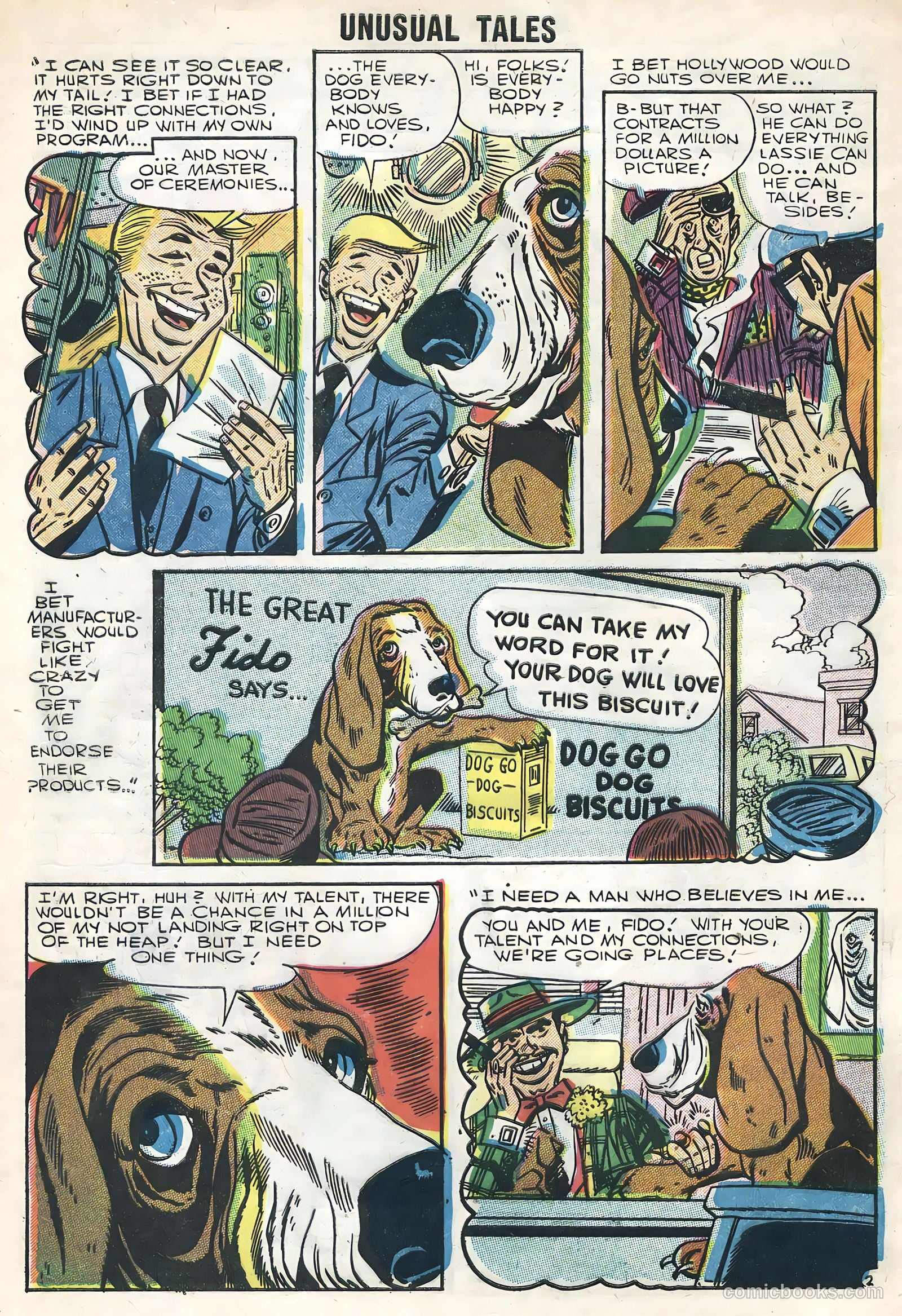 Unusual Tales #5 (1956) — page 4 of 36