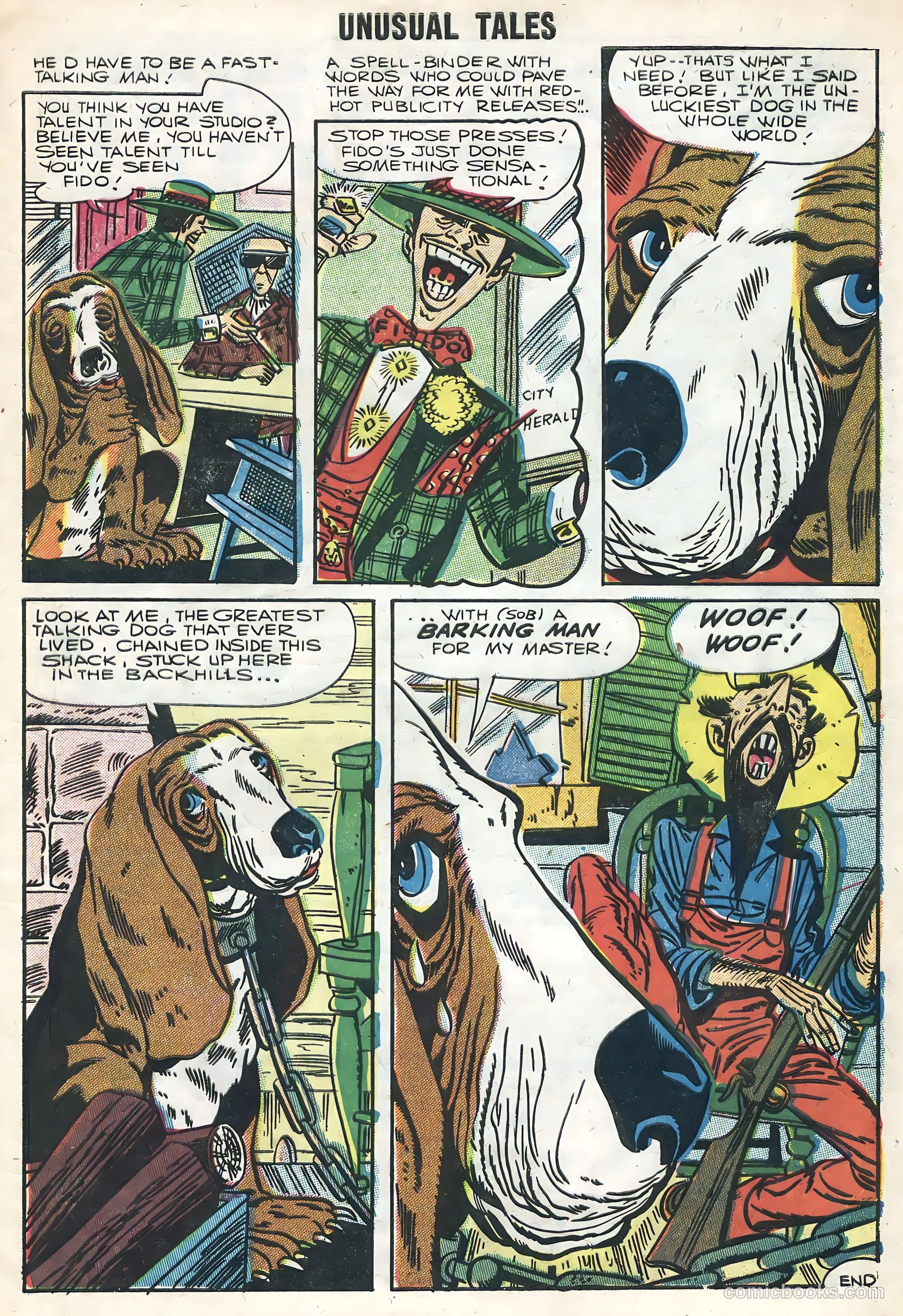 Unusual Tales #5 (1956) — page 5 of 36