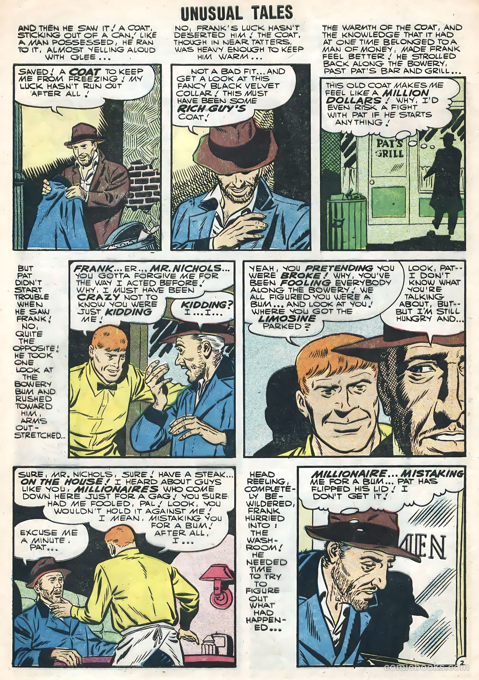 Unusual Tales #5 (1956) — page 8 of 36